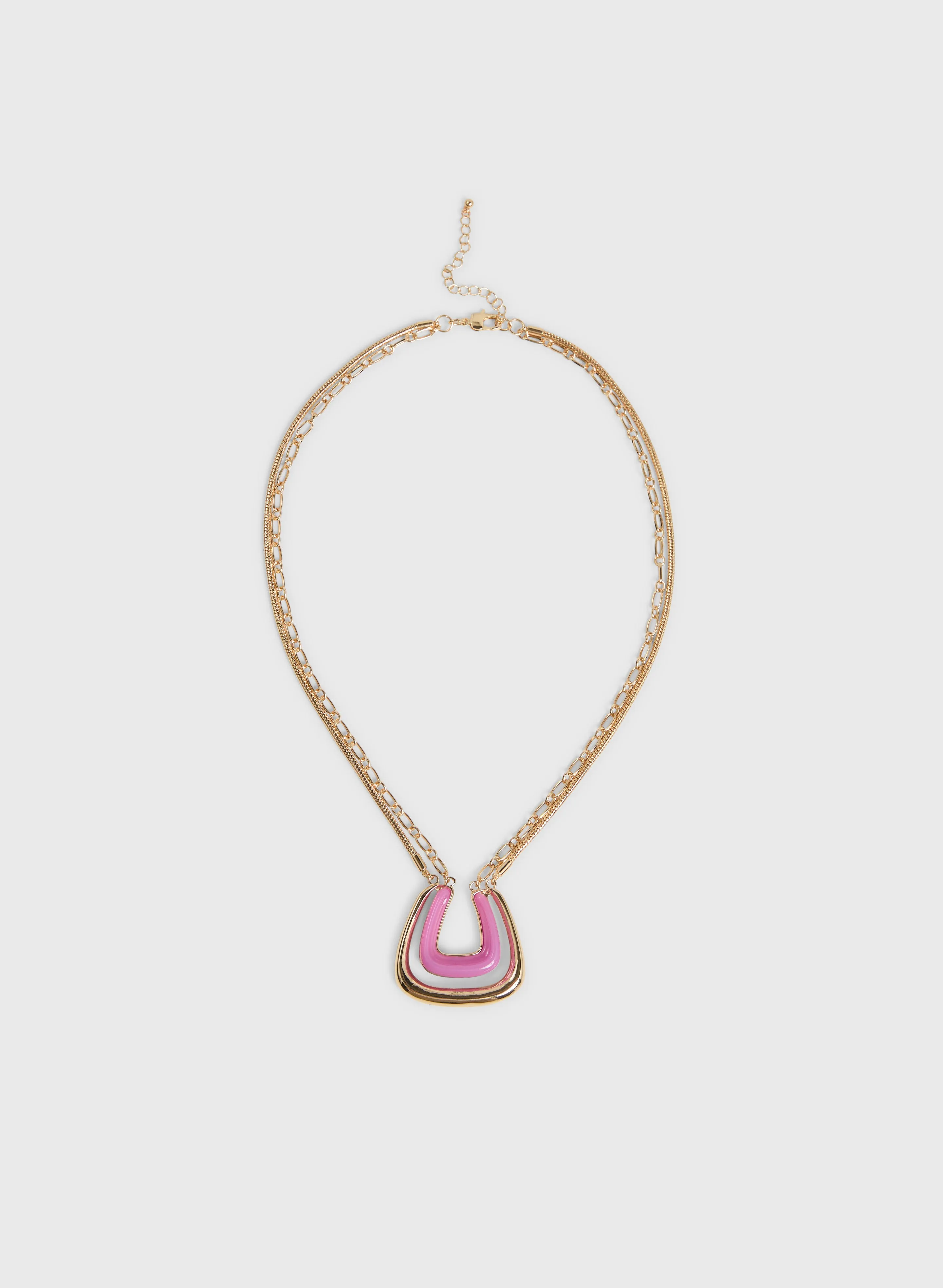 Geometric Pendant Necklace sold by Melanie Lyne