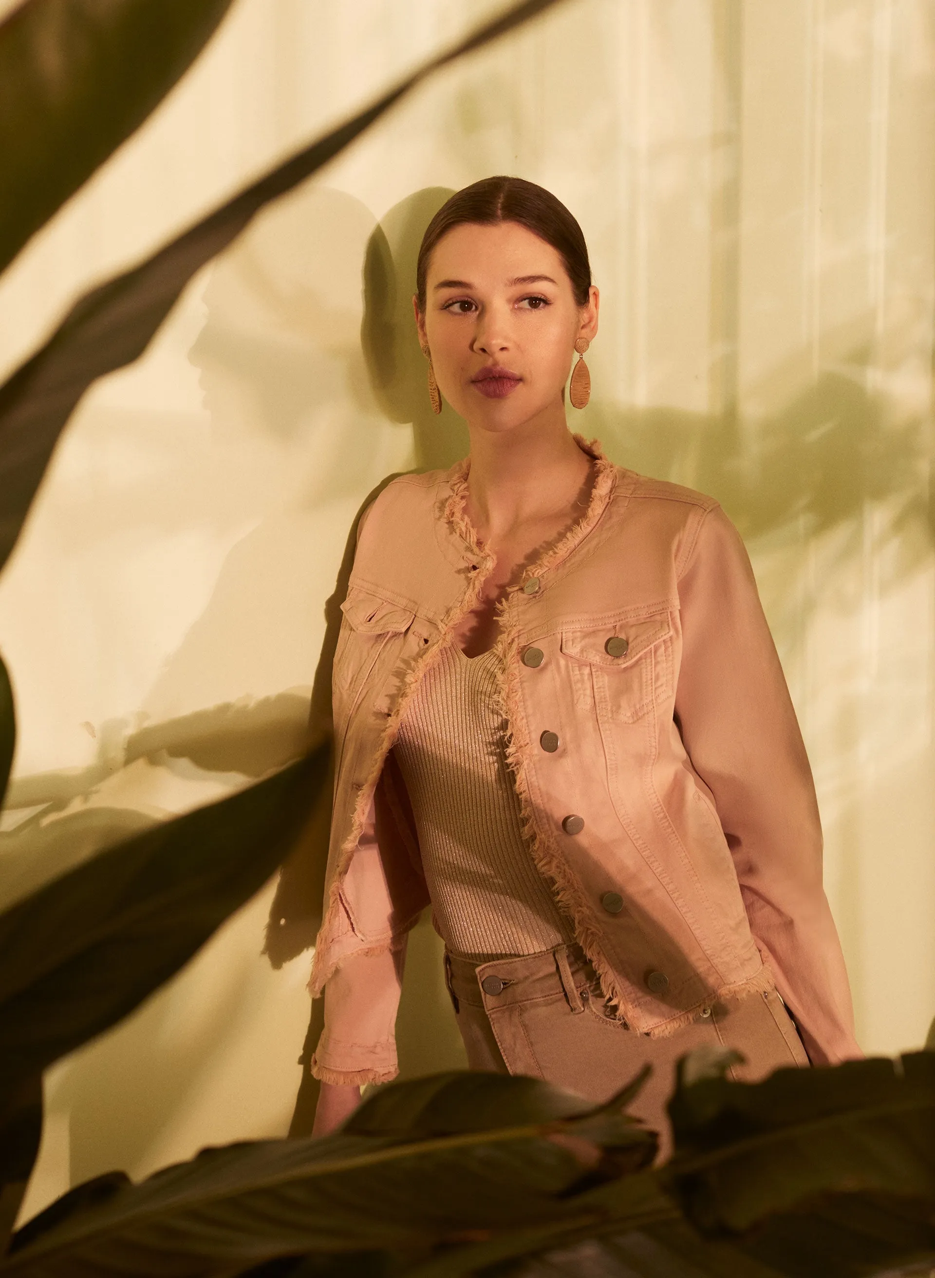 Frayed Edge Denim Jacket sold by Melanie Lyne