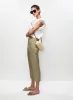 Linen-Blend Capri Pants sold by Melanie Lyne