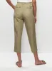 Linen-Blend Capri Pants sold by Melanie Lyne