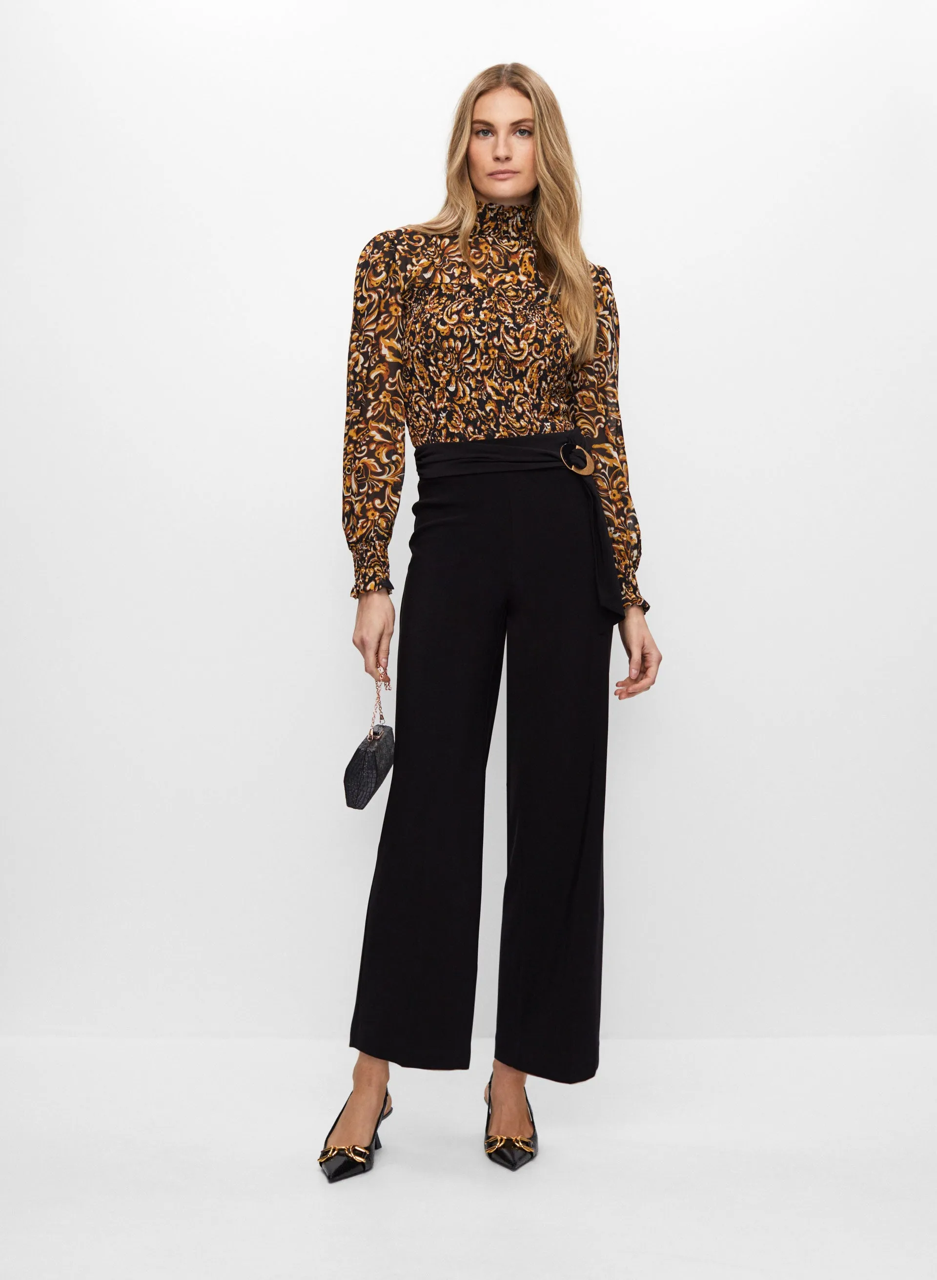 Pull-On Culotte Pants sold by Melanie Lyne product image thumbnail 3