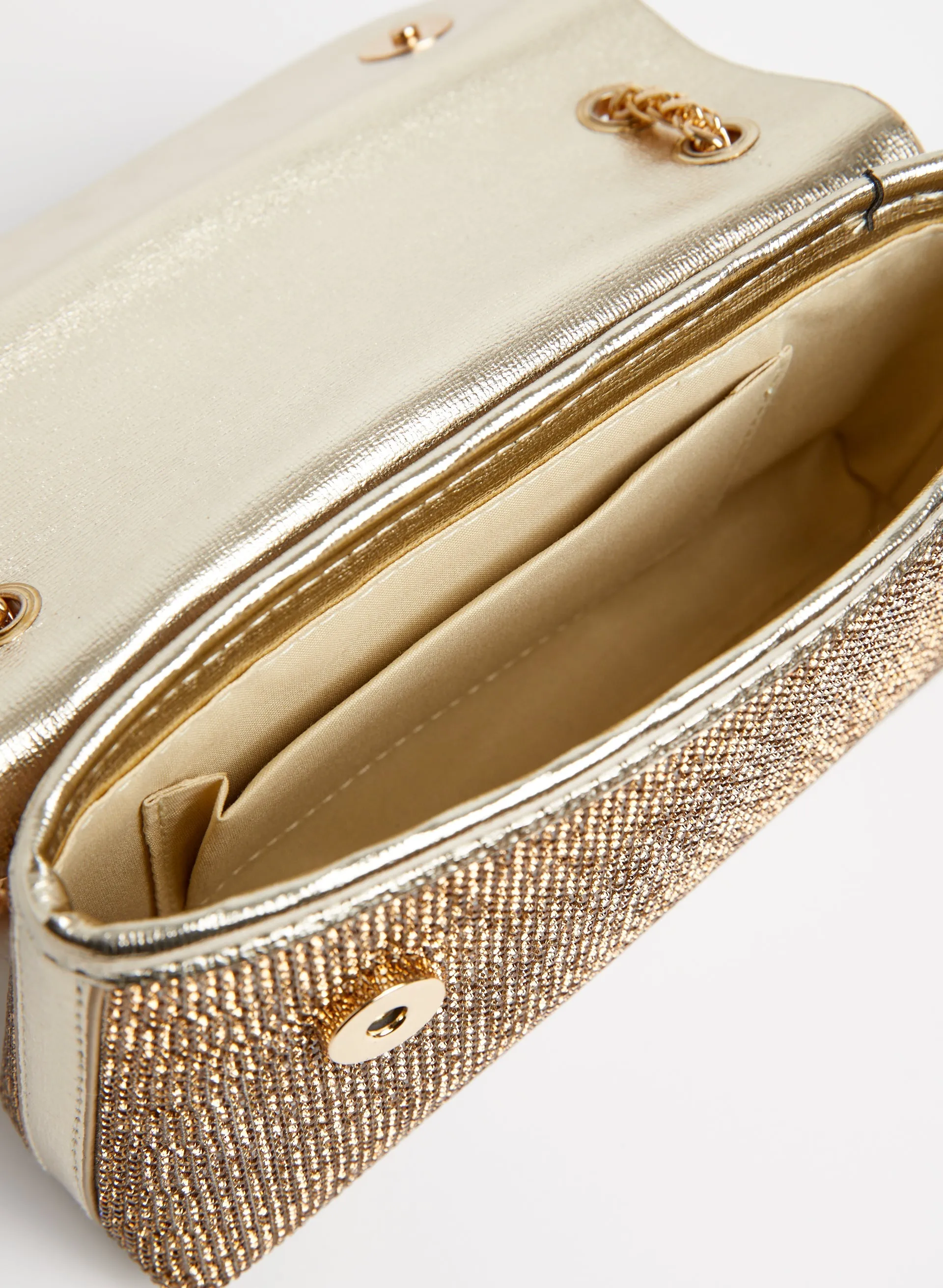Double Strap Crystal Clutch sold by Melanie Lyne product image thumbnail 3