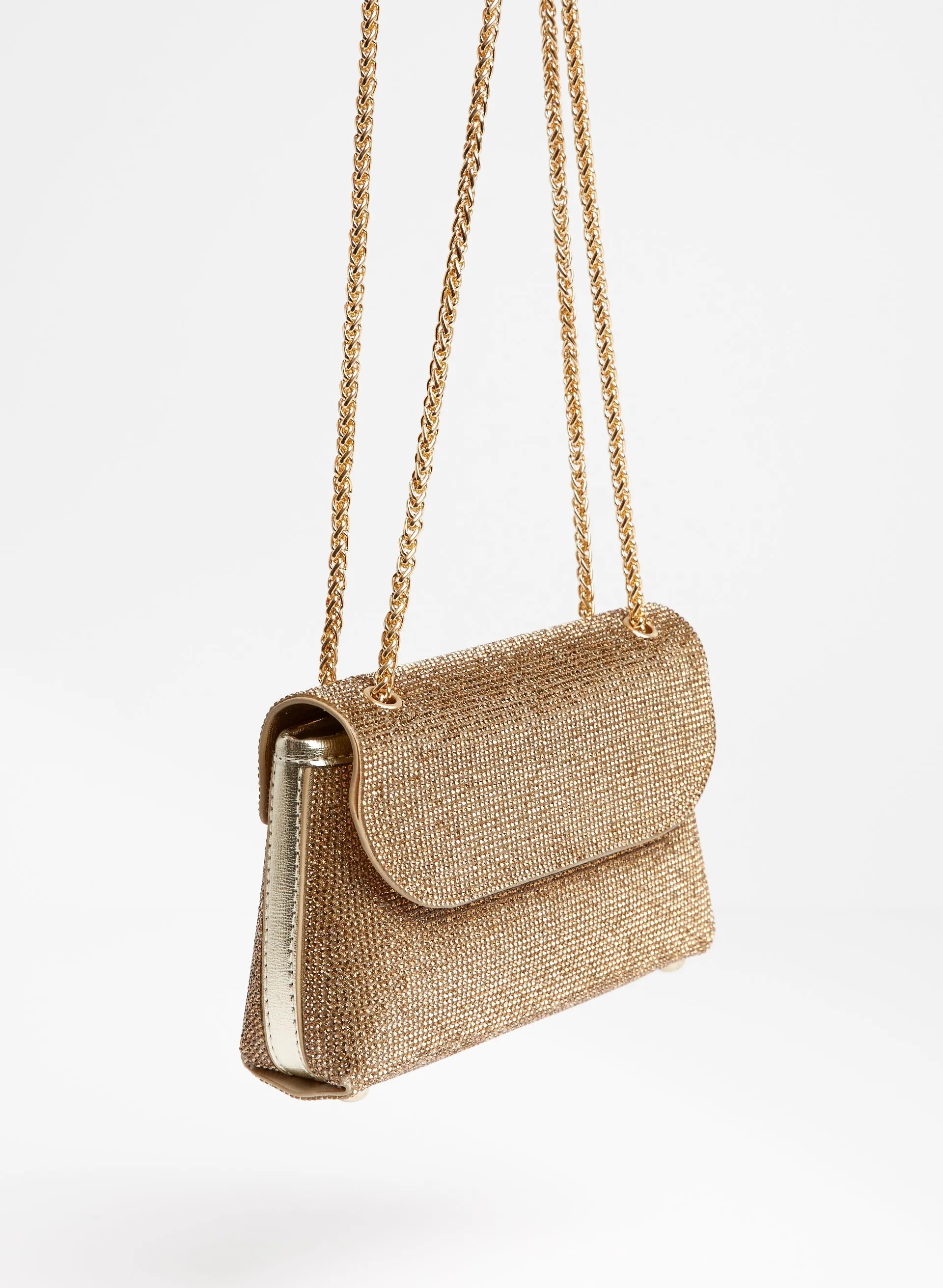 Double Strap Crystal Clutch sold by Melanie Lyne product image thumbnail 4