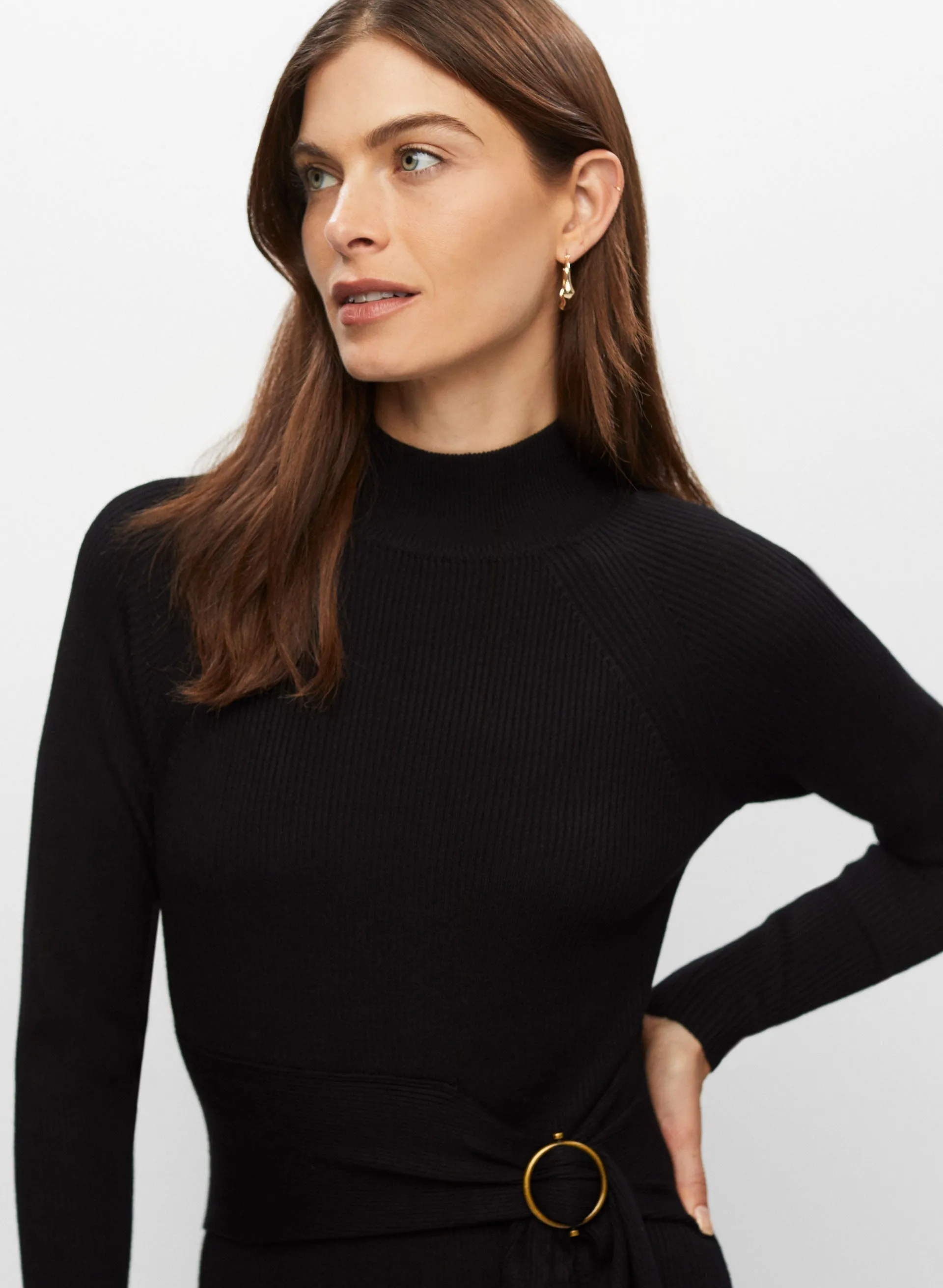 Belt Detail Sweater Dress sold by Melanie Lyne product image thumbnail 4