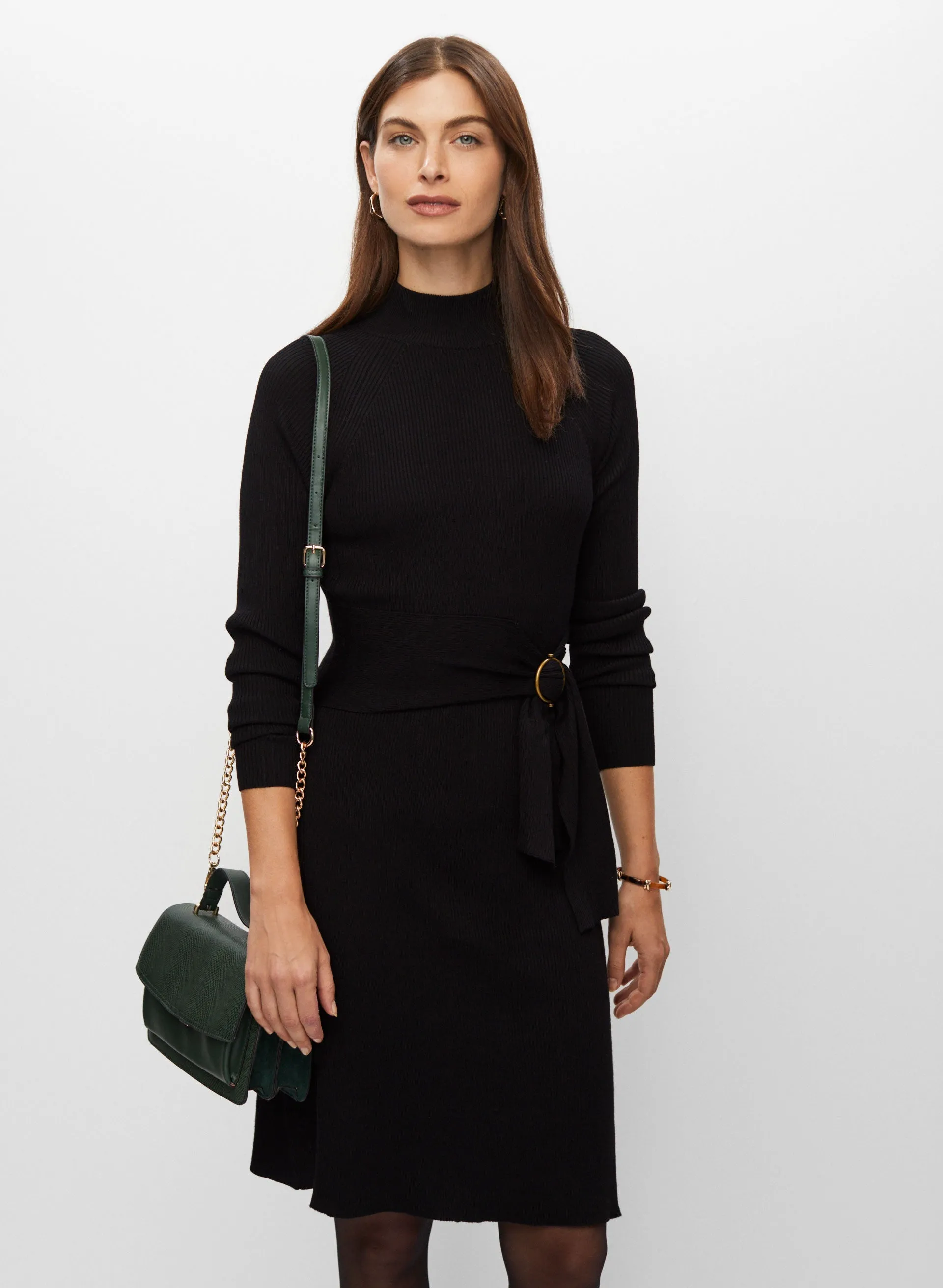 Belt Detail Sweater Dress sold by Melanie Lyne product image thumbnail 2