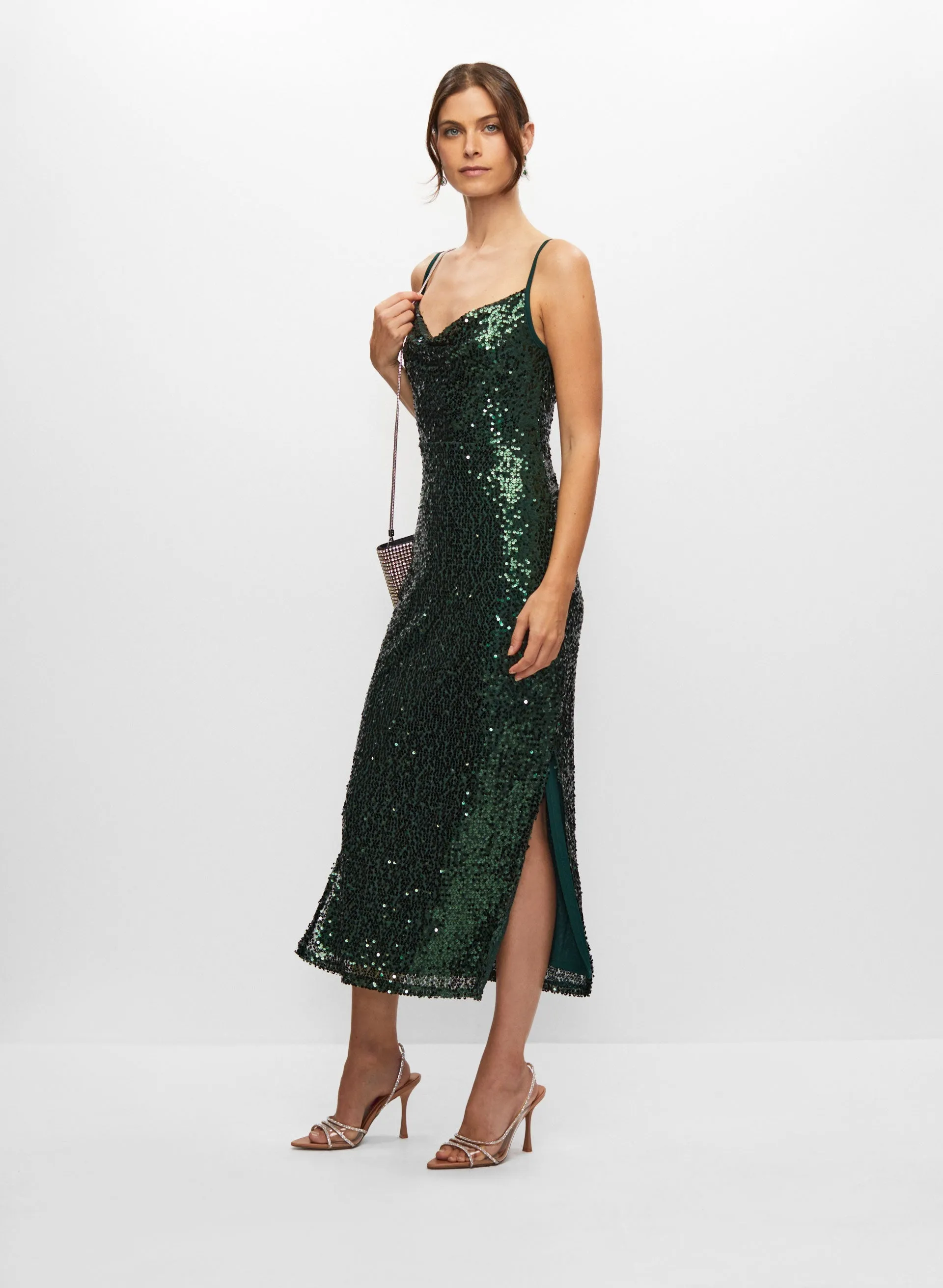 Sleeveless Sequin Dress sold by Melanie Lyne product image thumbnail 4