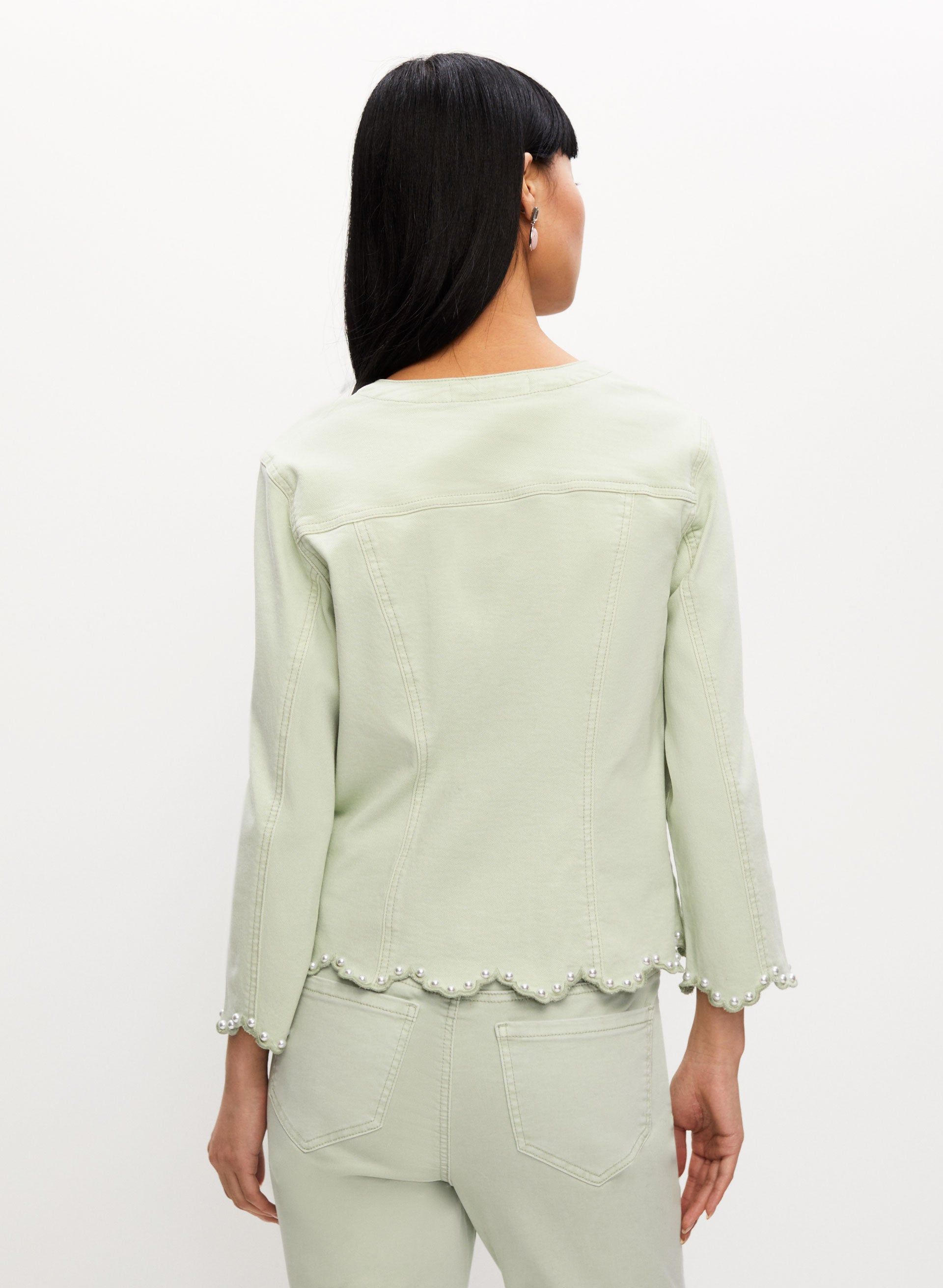 Pearl Detail Jacket sold by Melanie Lyne product image thumbnail 3