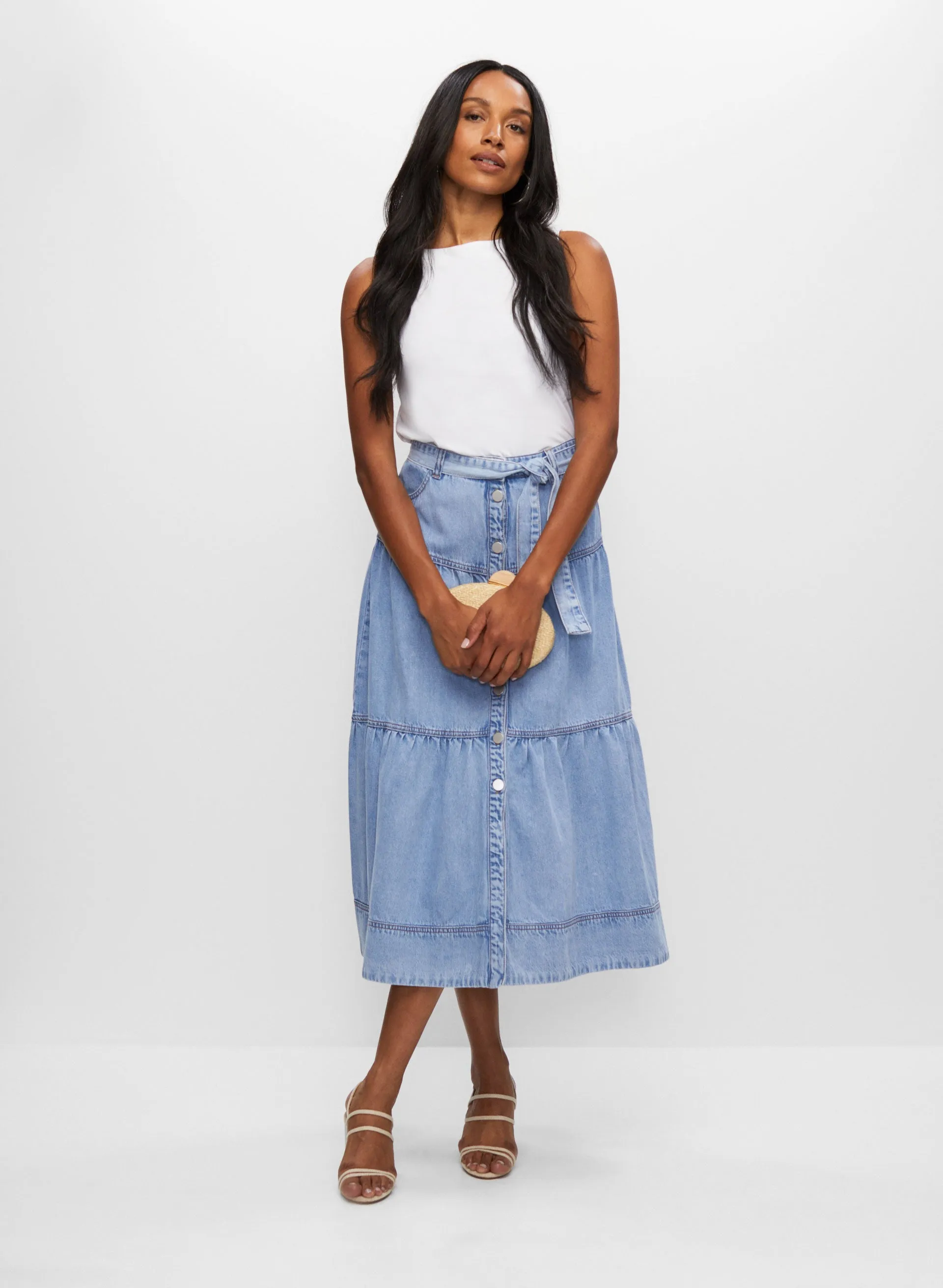 Sleeveless Boat Neck Top sold by Melanie Lyne product image thumbnail 4