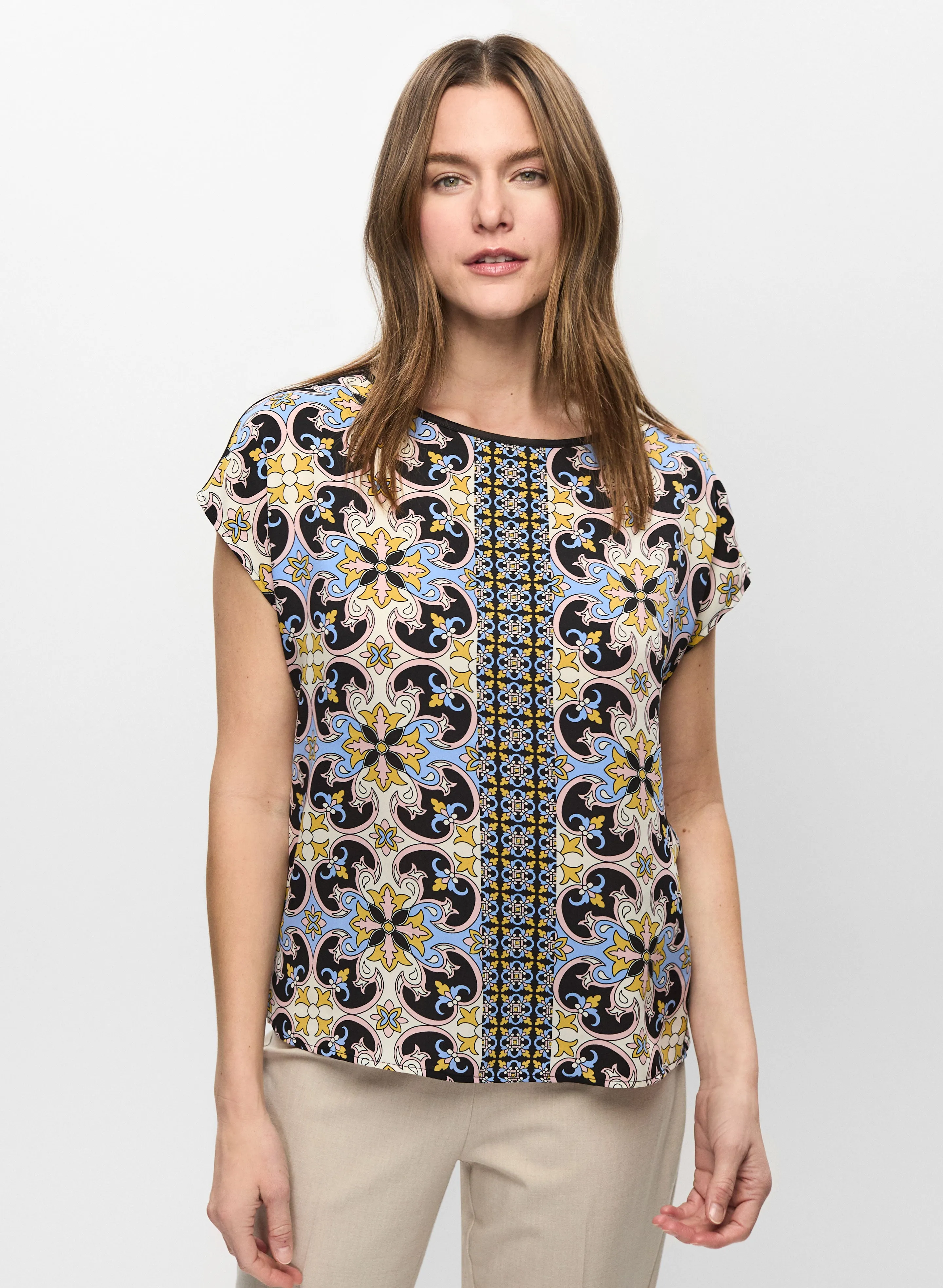 Mixed Print Top sold by Melanie Lyne product image thumbnail 5
