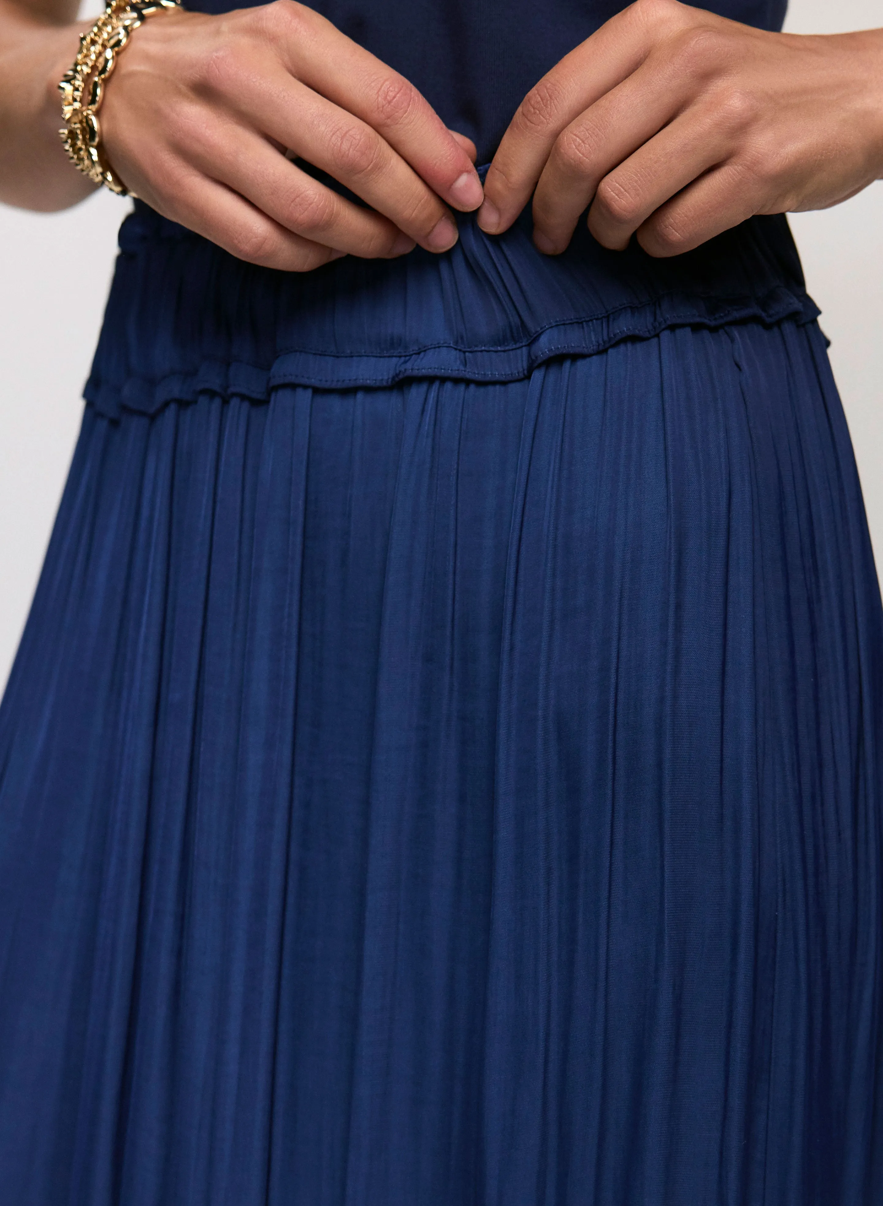 Pleated Maxi Skirt sold by Melanie Lyne product image thumbnail 4