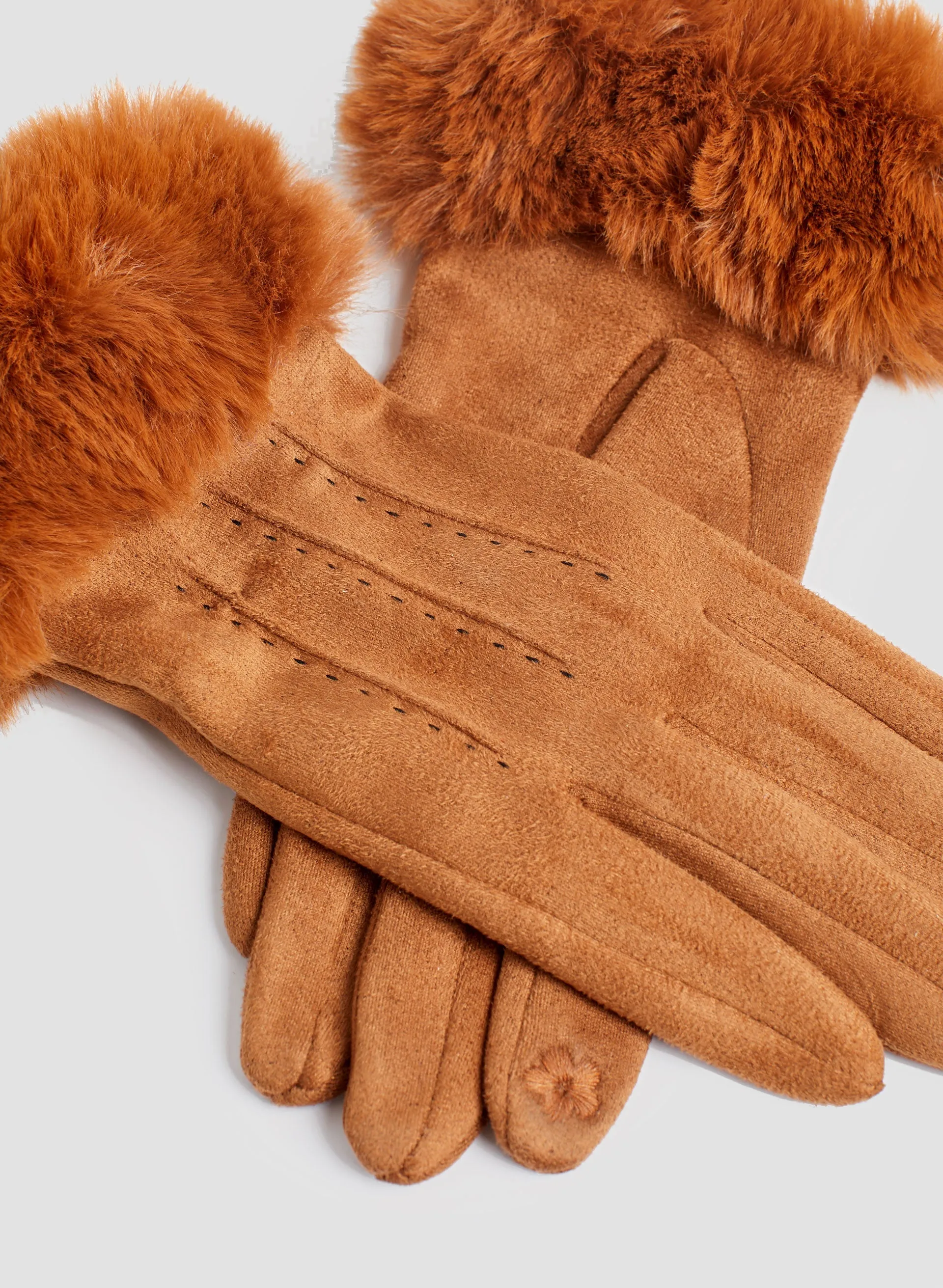 Faux Fur Gloves sold by Melanie Lyne product image thumbnail 2