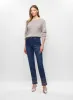 Pointelle Knit Sweater & Embellished Jeans sold by Melanie Lyne