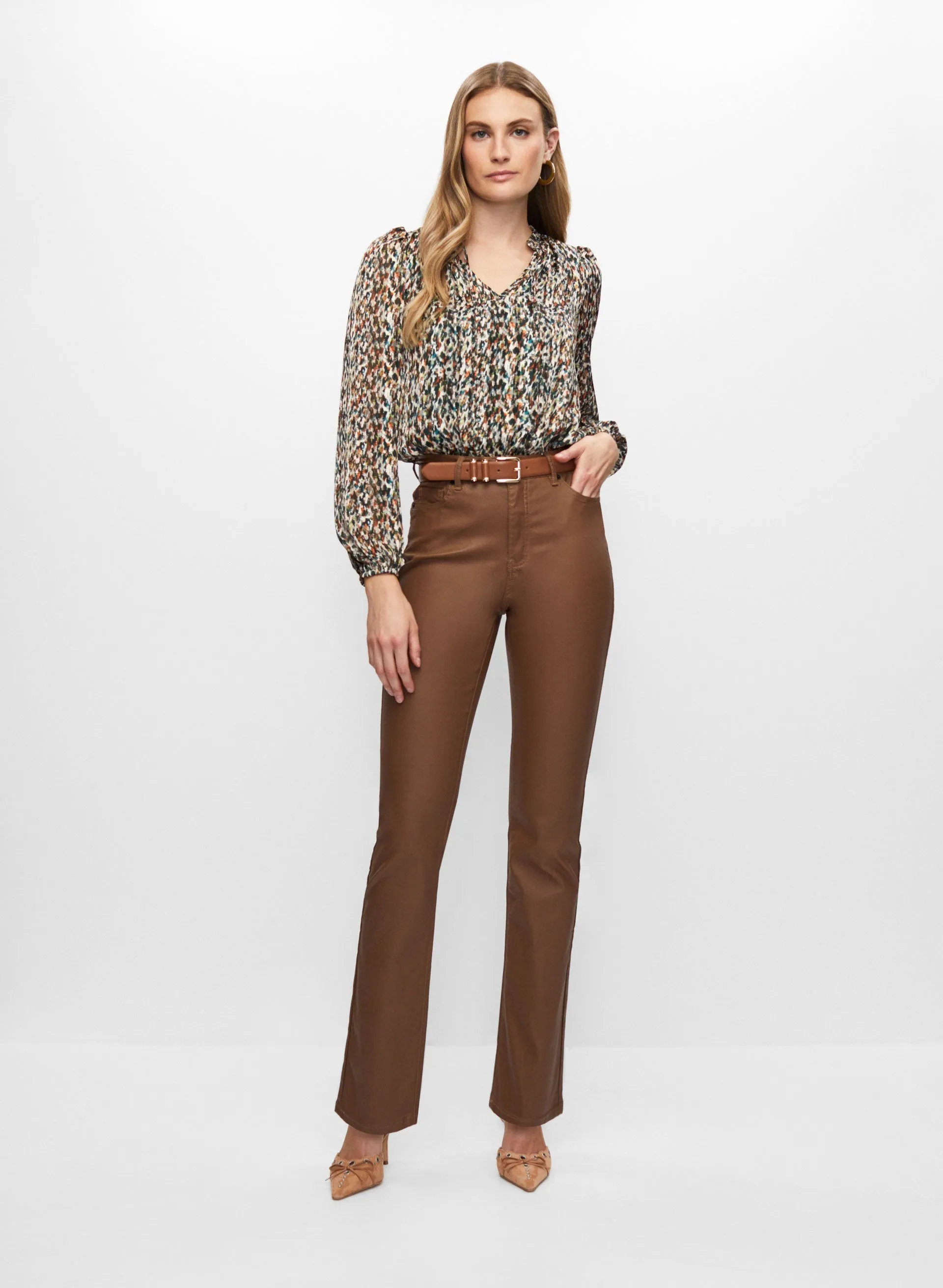 Coated Straight Leg Jeans sold by Melanie Lyne product image thumbnail 3