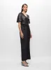 Sequin & Satin Jumpsuit sold by Melanie Lyne