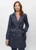 Double-Breasted Denim Trench Coat sold by Melanie Lyne