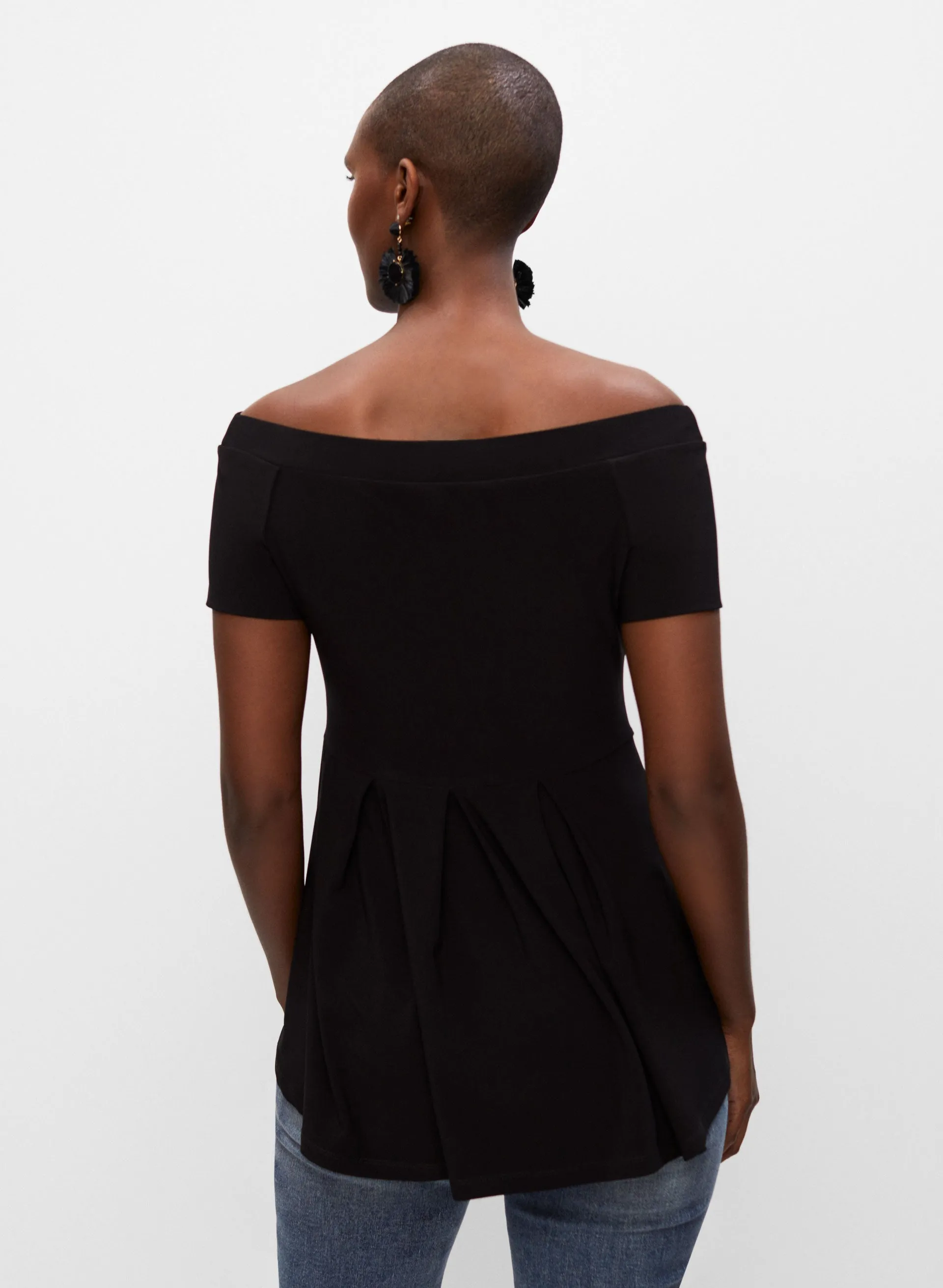 Bardot Neck Top sold by Melanie Lyne product image thumbnail 2