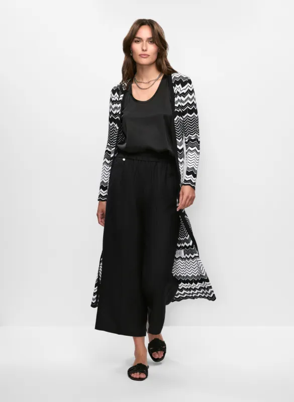 Zigzag Knit Cardigan & Culotte Pants sold by Melanie Lyne