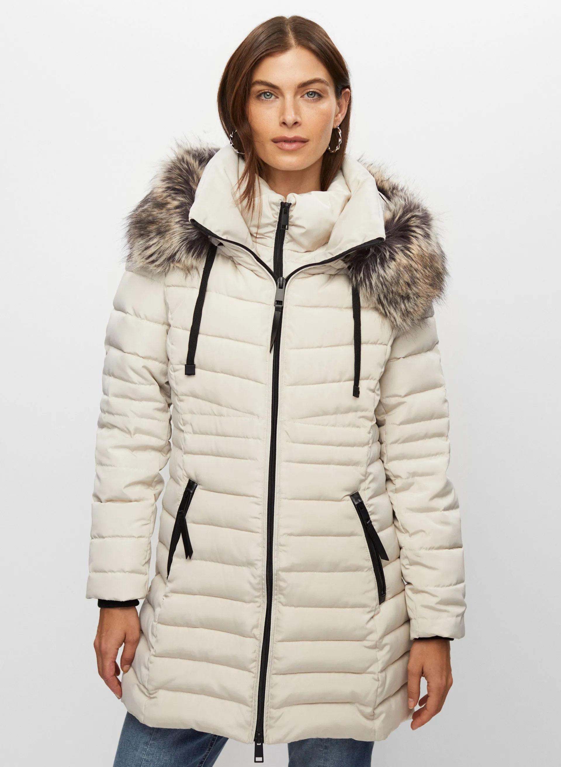 Sustainable Quilted Coat sold by Melanie Lyne