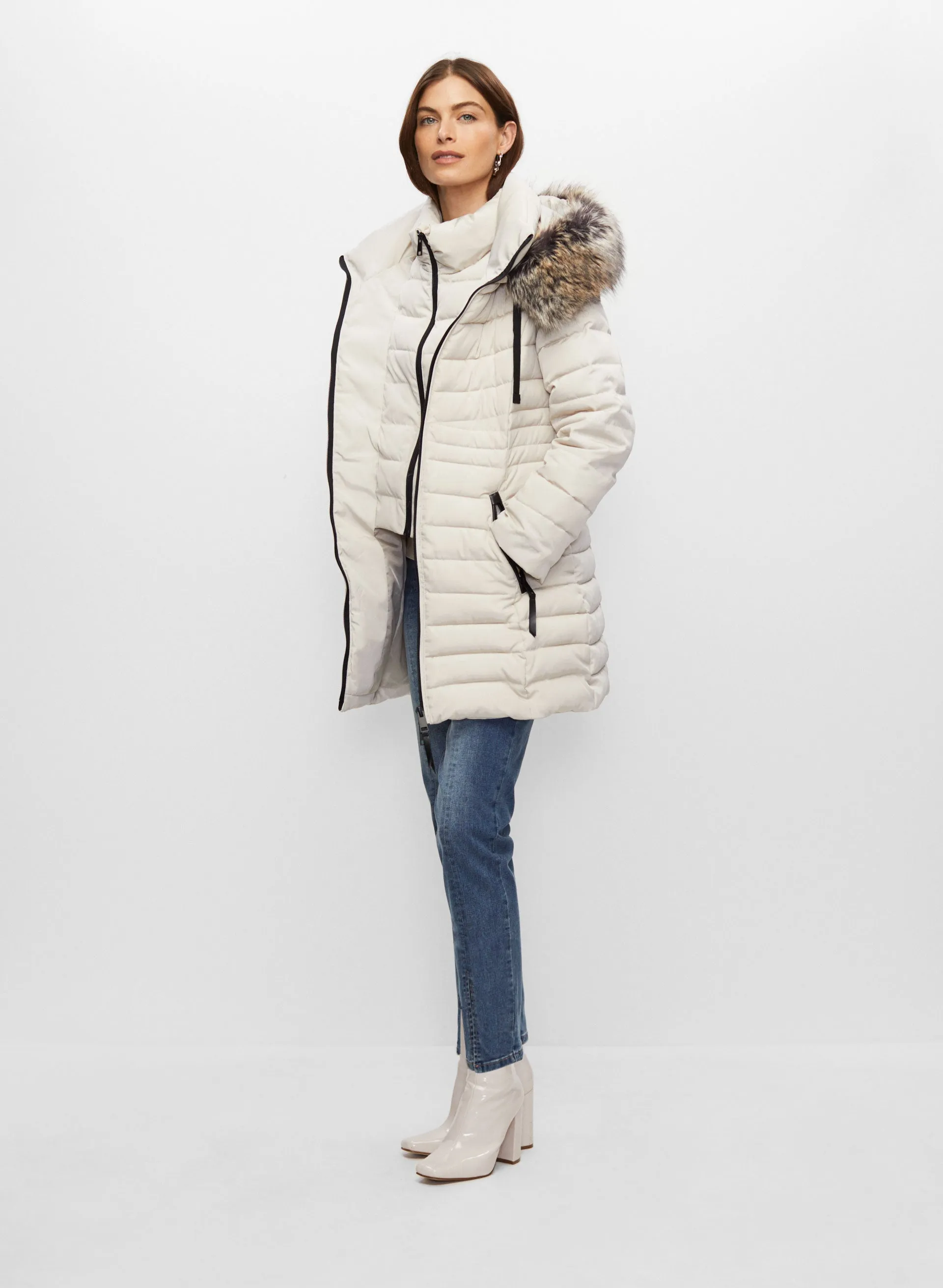 Sustainable Quilted Coat sold by Melanie Lyne product image thumbnail 2