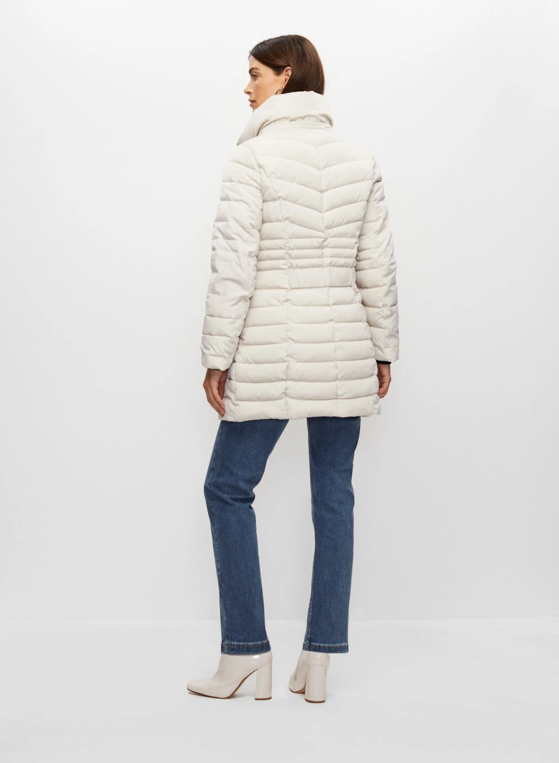 Sustainable Quilted Coat sold by Melanie Lyne product image thumbnail 3