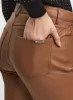 Joseph Ribkoff - Straight Leg Vegan Leather Pants sold by Melanie Lyne