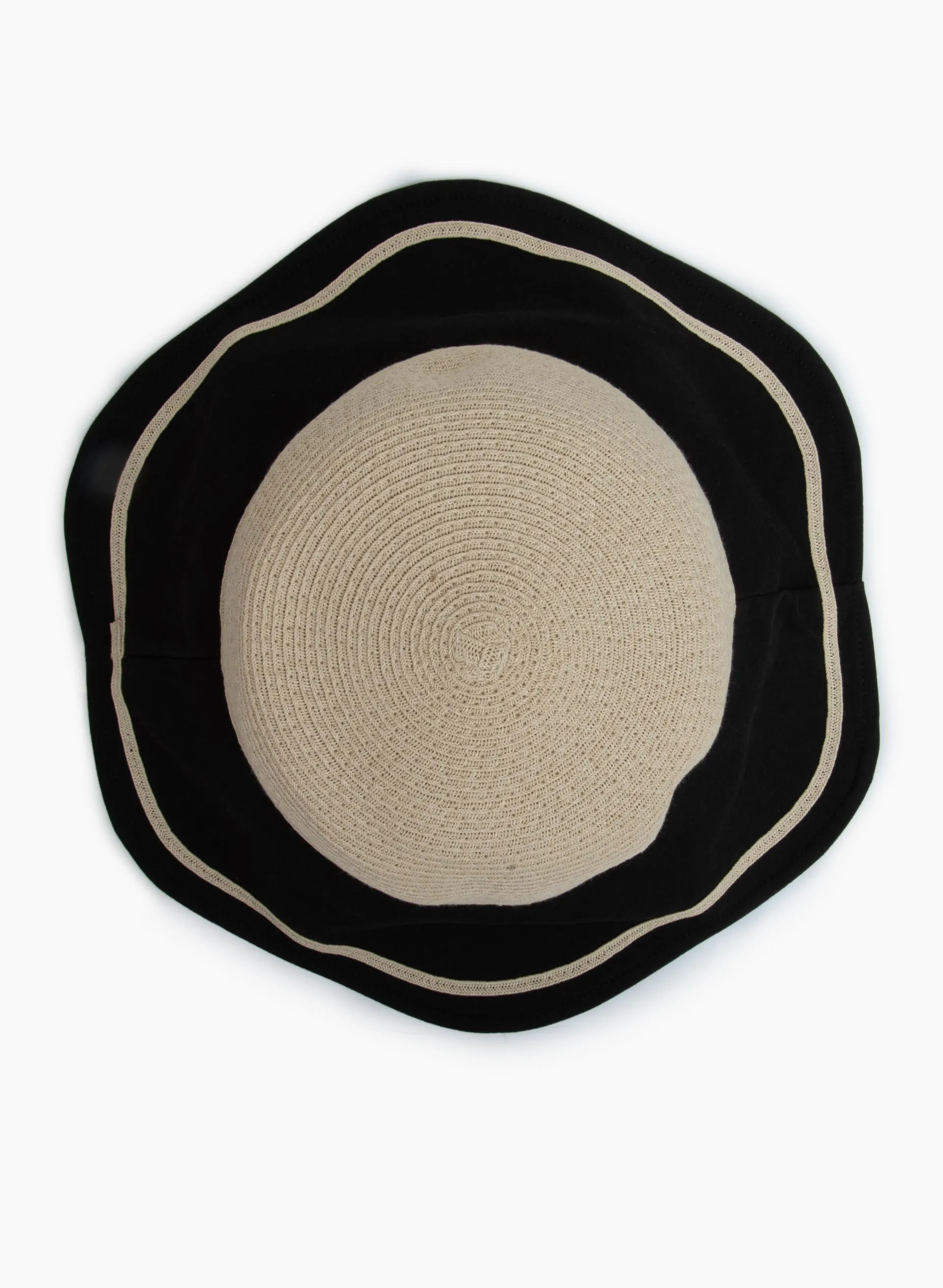 Two Tone Cloche Hat sold by Melanie Lyne product image thumbnail 2