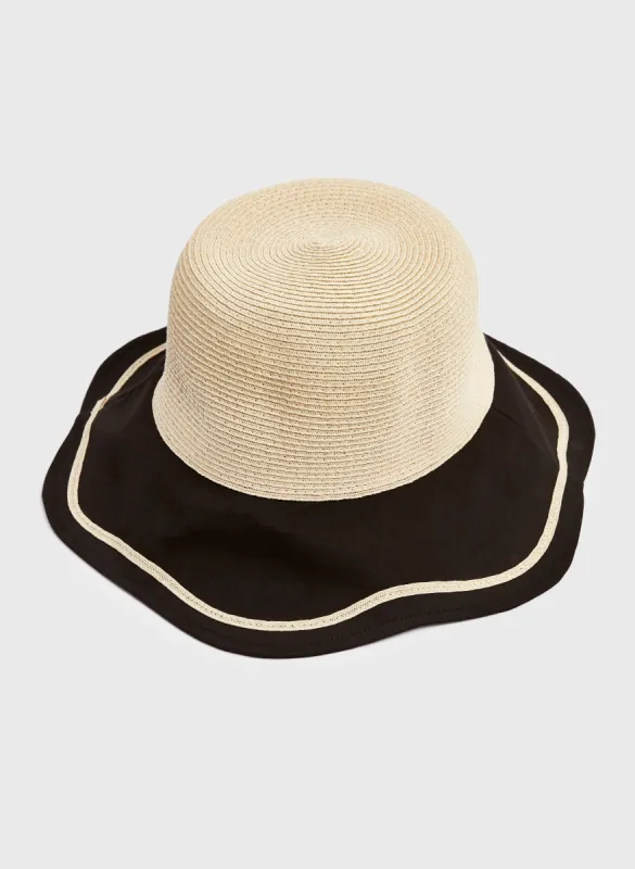 Two Tone Cloche Hat sold by Melanie Lyne