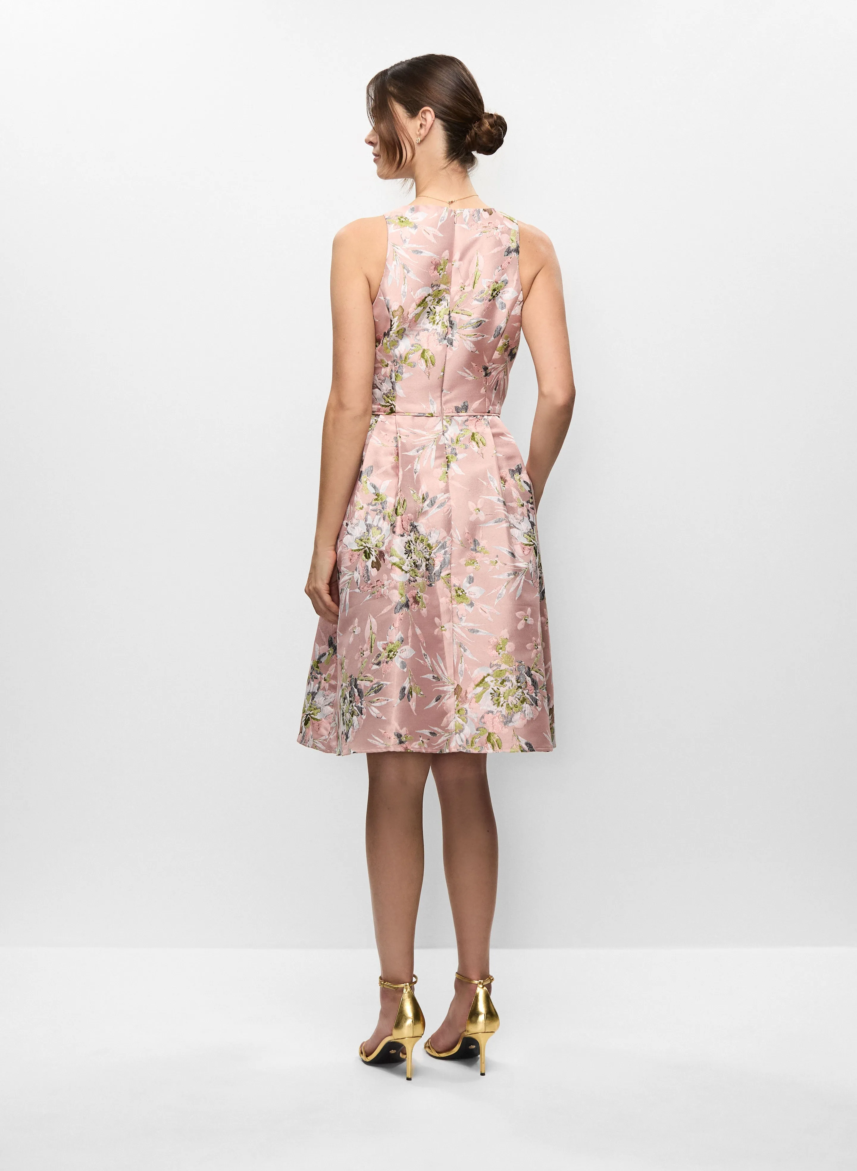 Floral Jacquard Dress sold by Melanie Lyne product image thumbnail 4