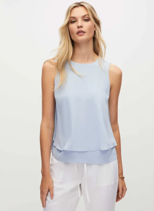 Layered Sleeveless Blouse sold by Melanie Lyne