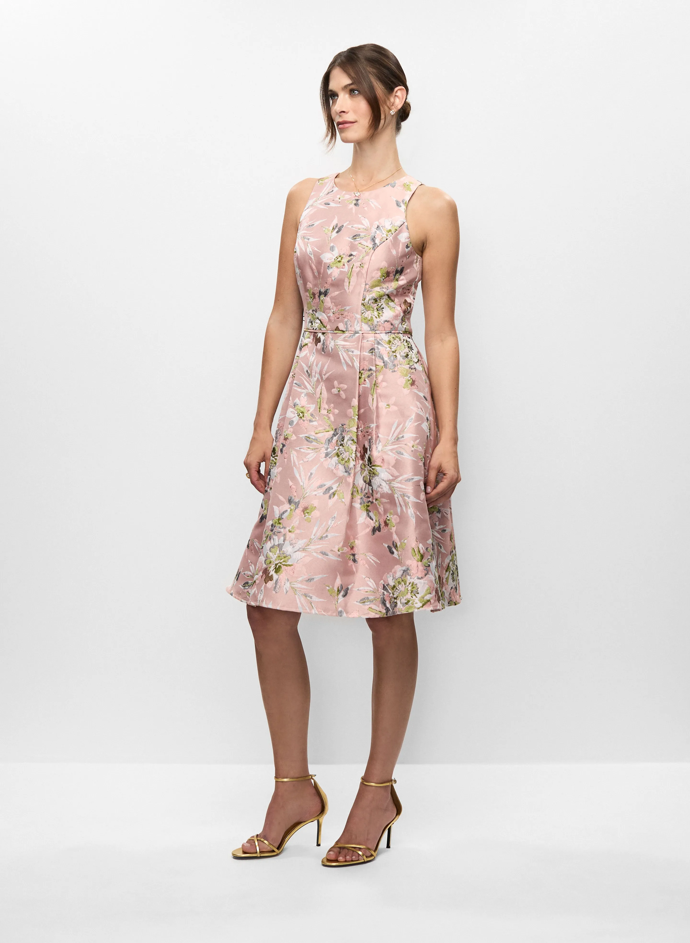 Floral Jacquard Dress sold by Melanie Lyne product image thumbnail 3