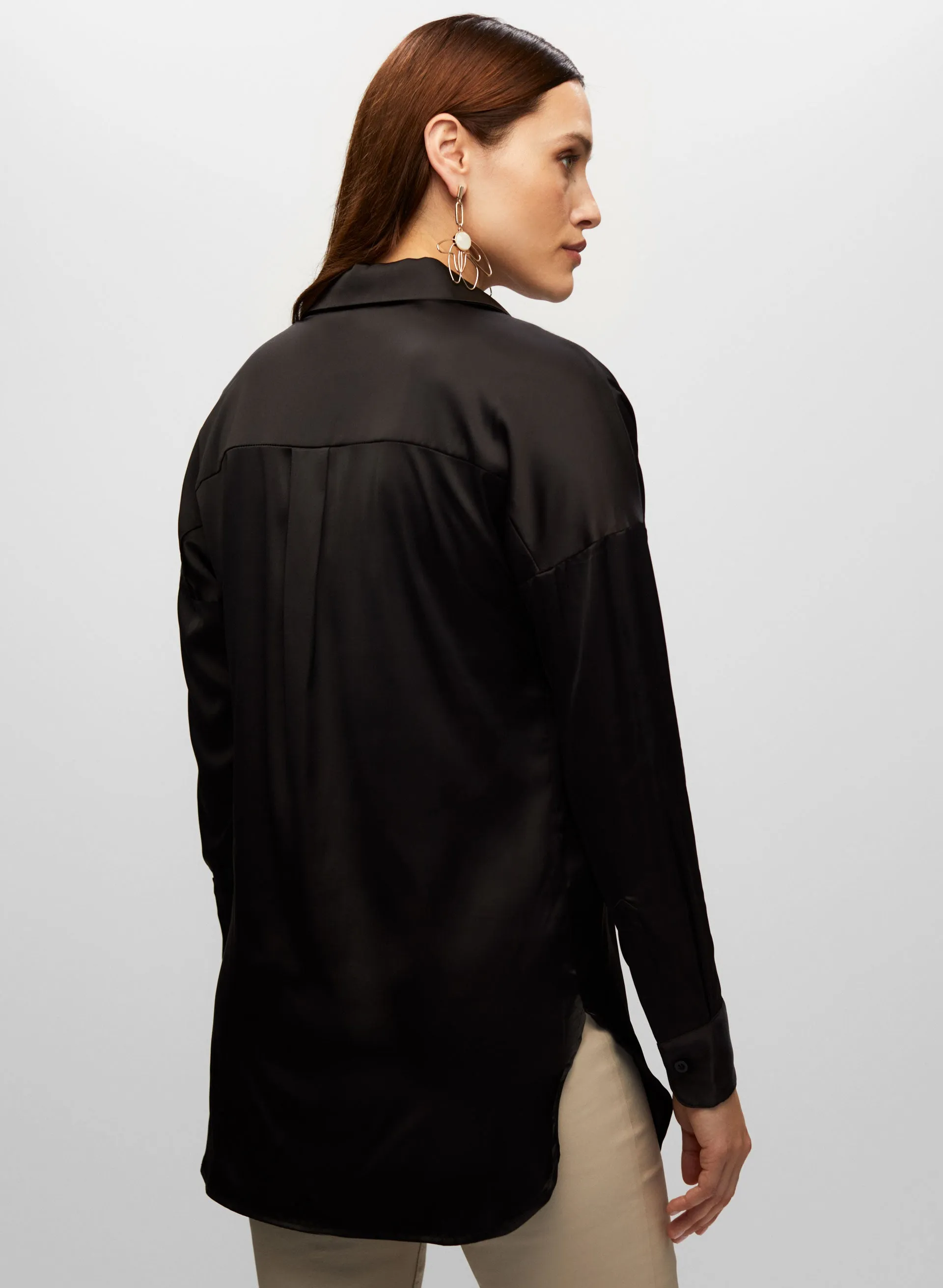 Frank Lyman - V-Neck Button Front Blouse sold by Melanie Lyne product image thumbnail 4