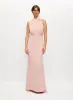 Eliza J - Draped Tie-Back Halter Dress sold by Melanie Lyne