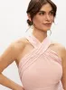 Eliza J - Draped Tie-Back Halter Dress sold by Melanie Lyne