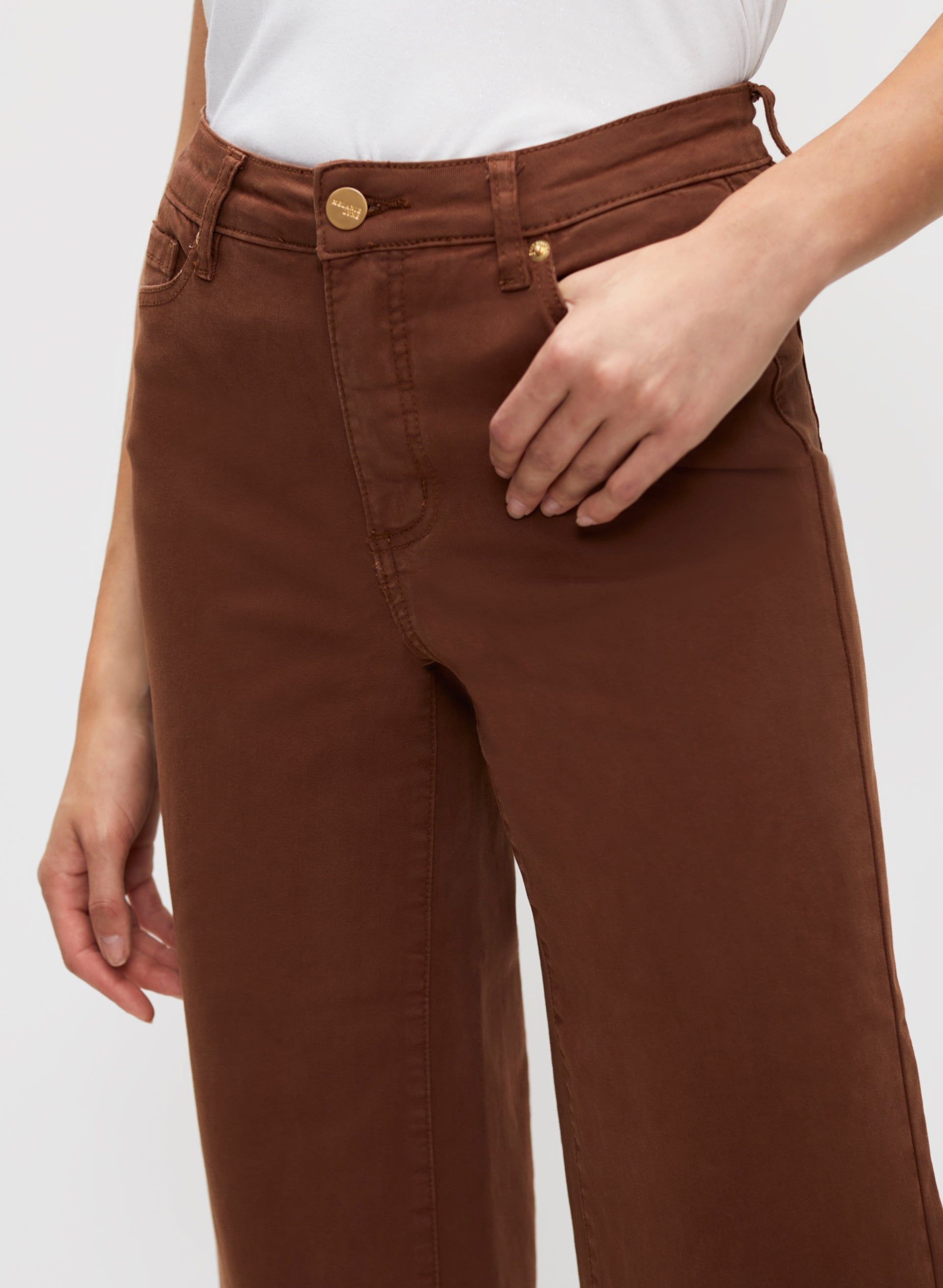 Wide Leg Denim Culottes sold by Melanie Lyne product image thumbnail 4