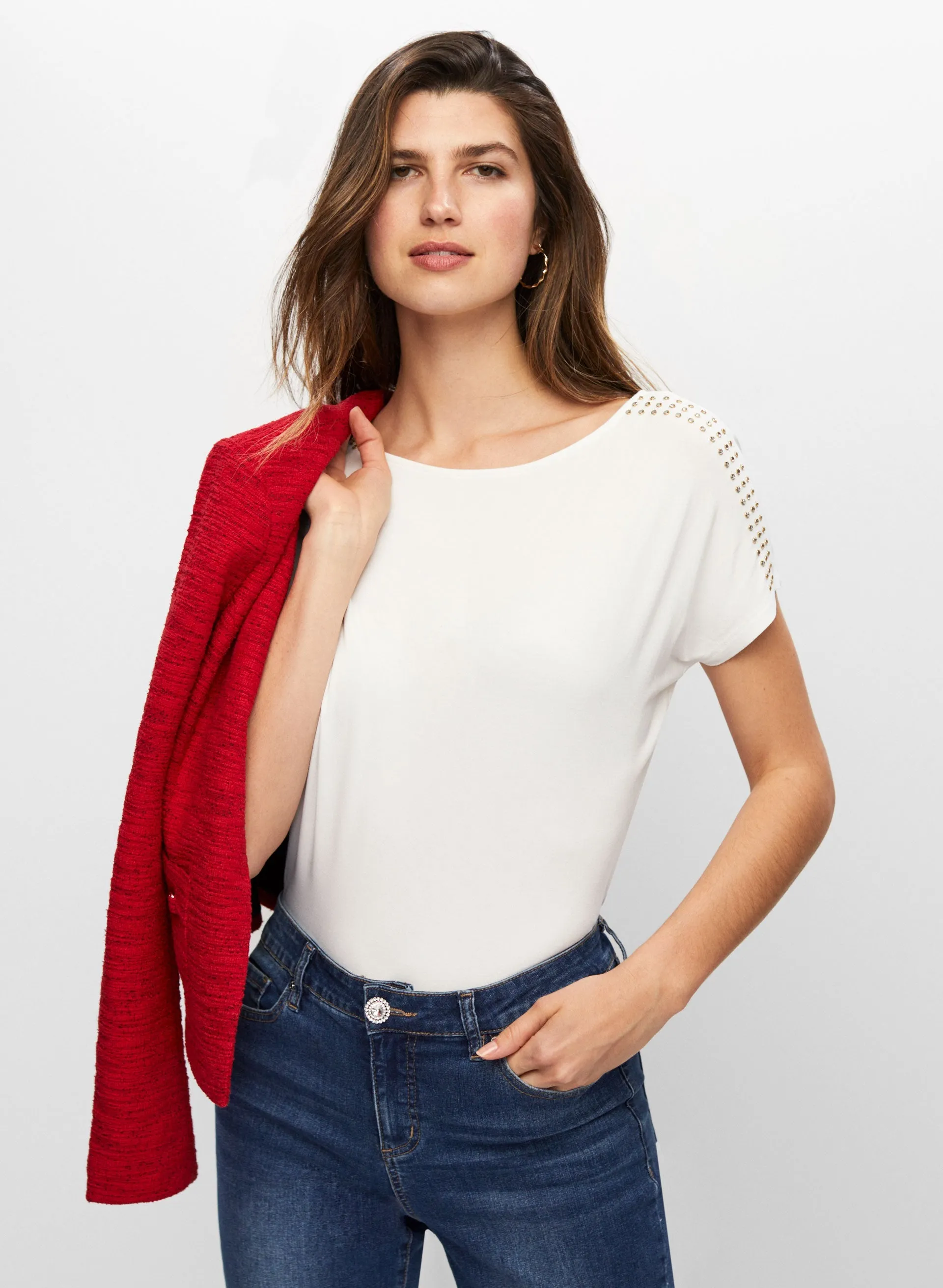 Stud Detail Top sold by Melanie Lyne