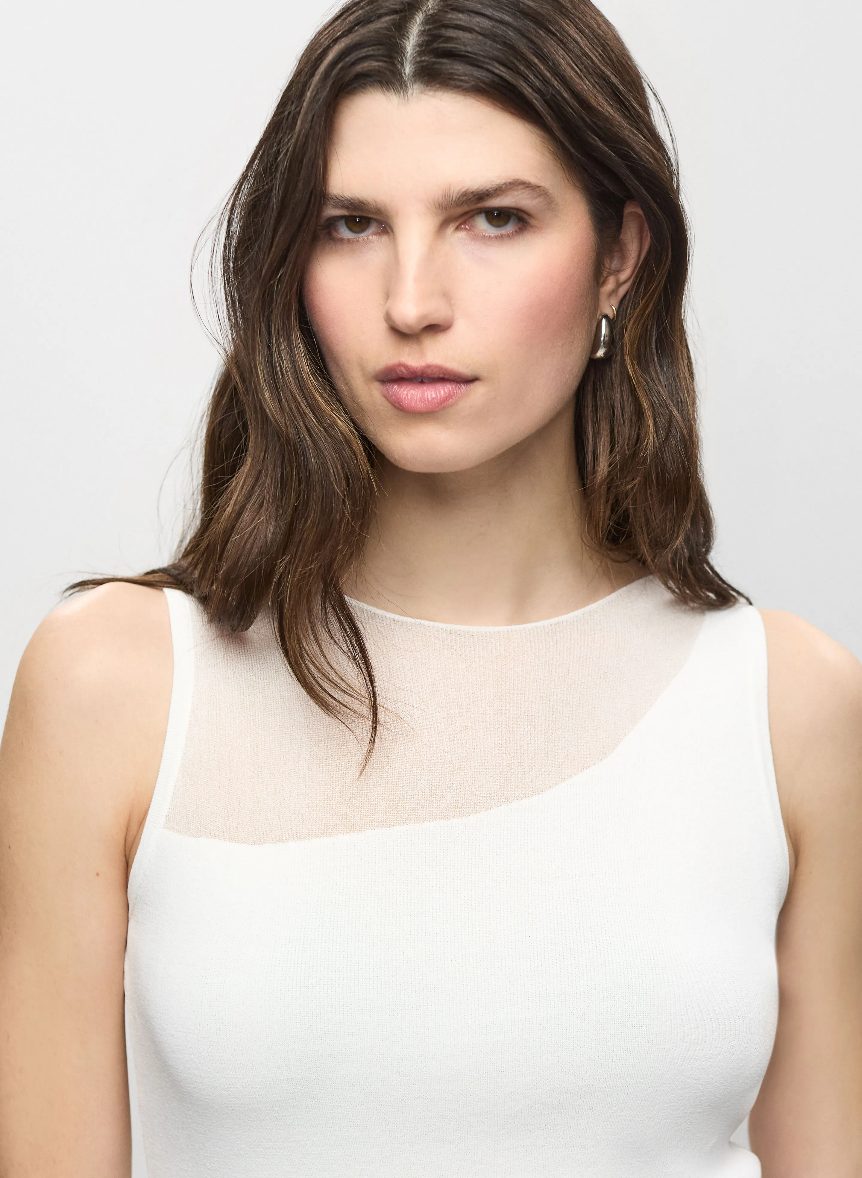 Sheer Detail Cami sold by Melanie Lyne product image thumbnail 2