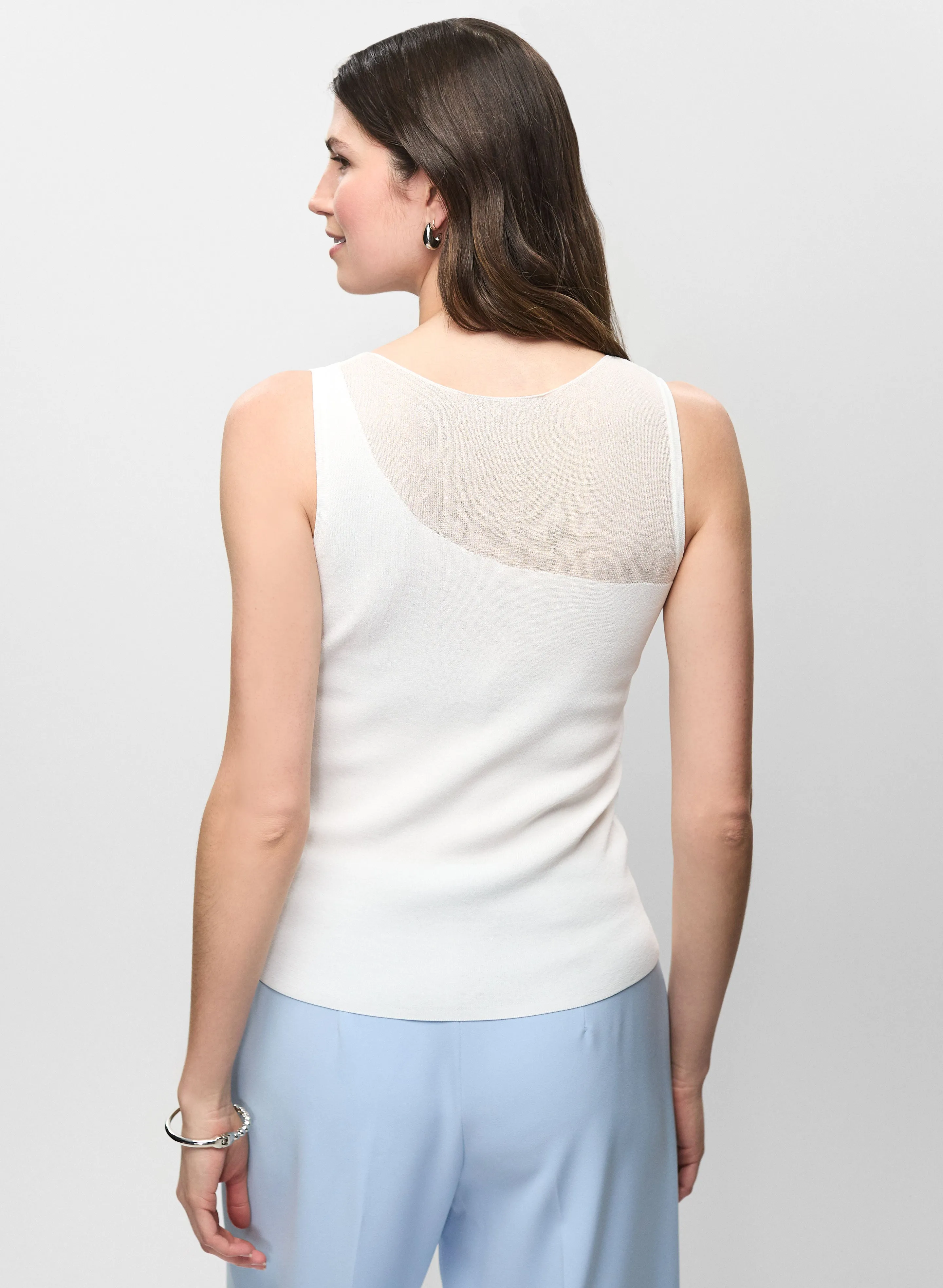 Sheer Detail Cami sold by Melanie Lyne product image thumbnail 4