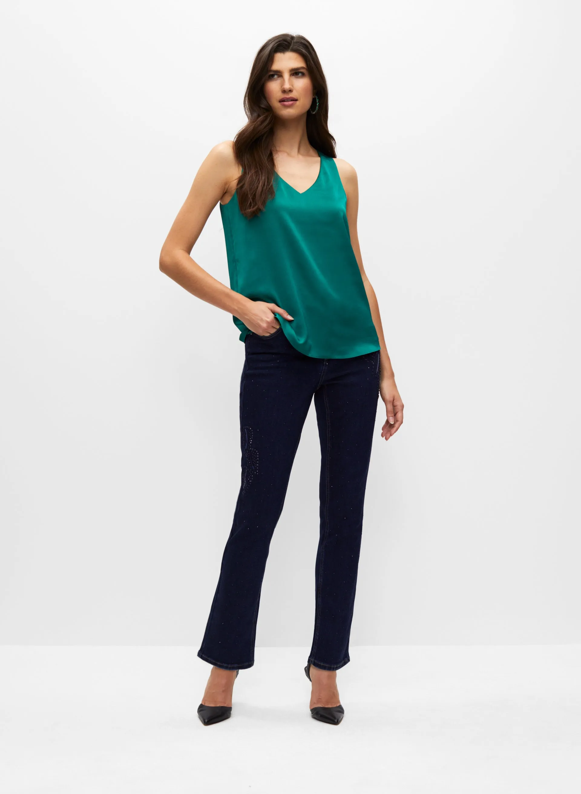 Essential Sleeveless Blouse sold by Melanie Lyne product image thumbnail 3