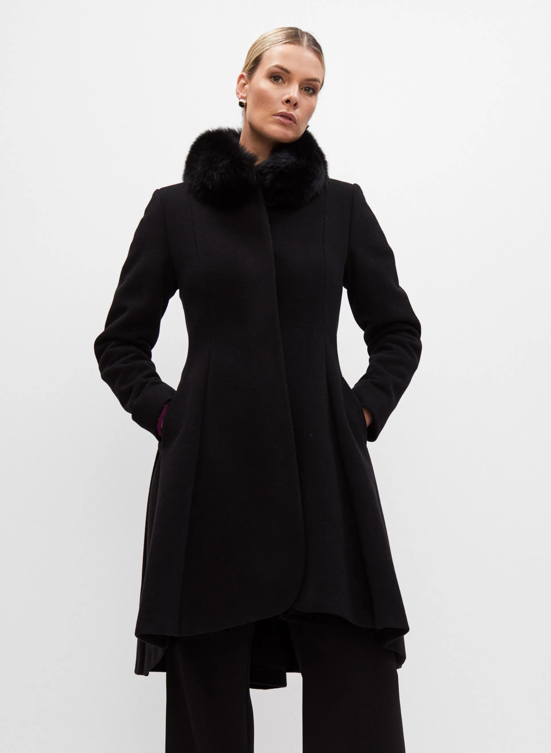 Mallia - Wool & Cashmere Blend Coat sold by Melanie Lyne