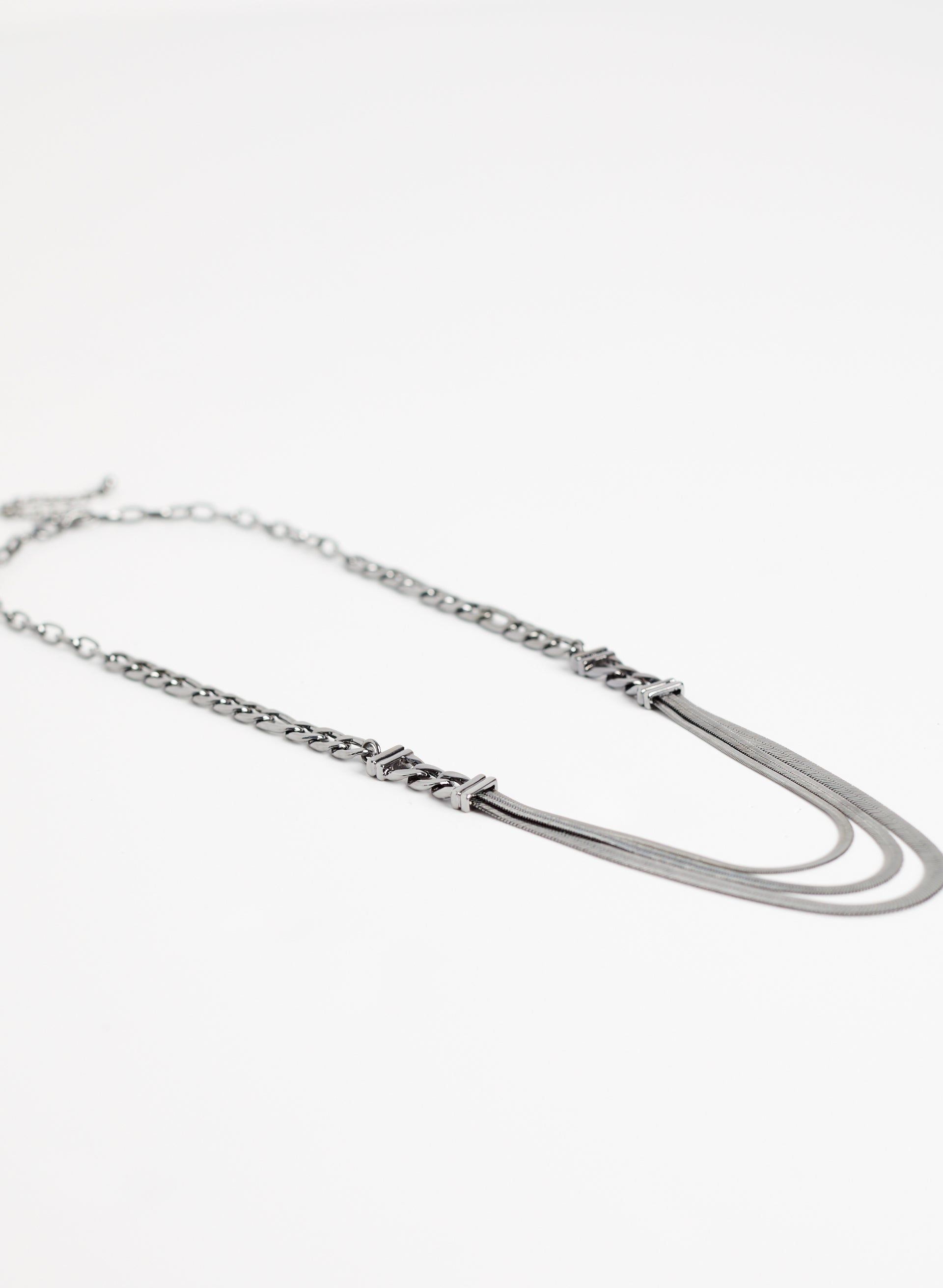 Triple Row Snake Chain Necklace sold by Melanie Lyne product image thumbnail 2