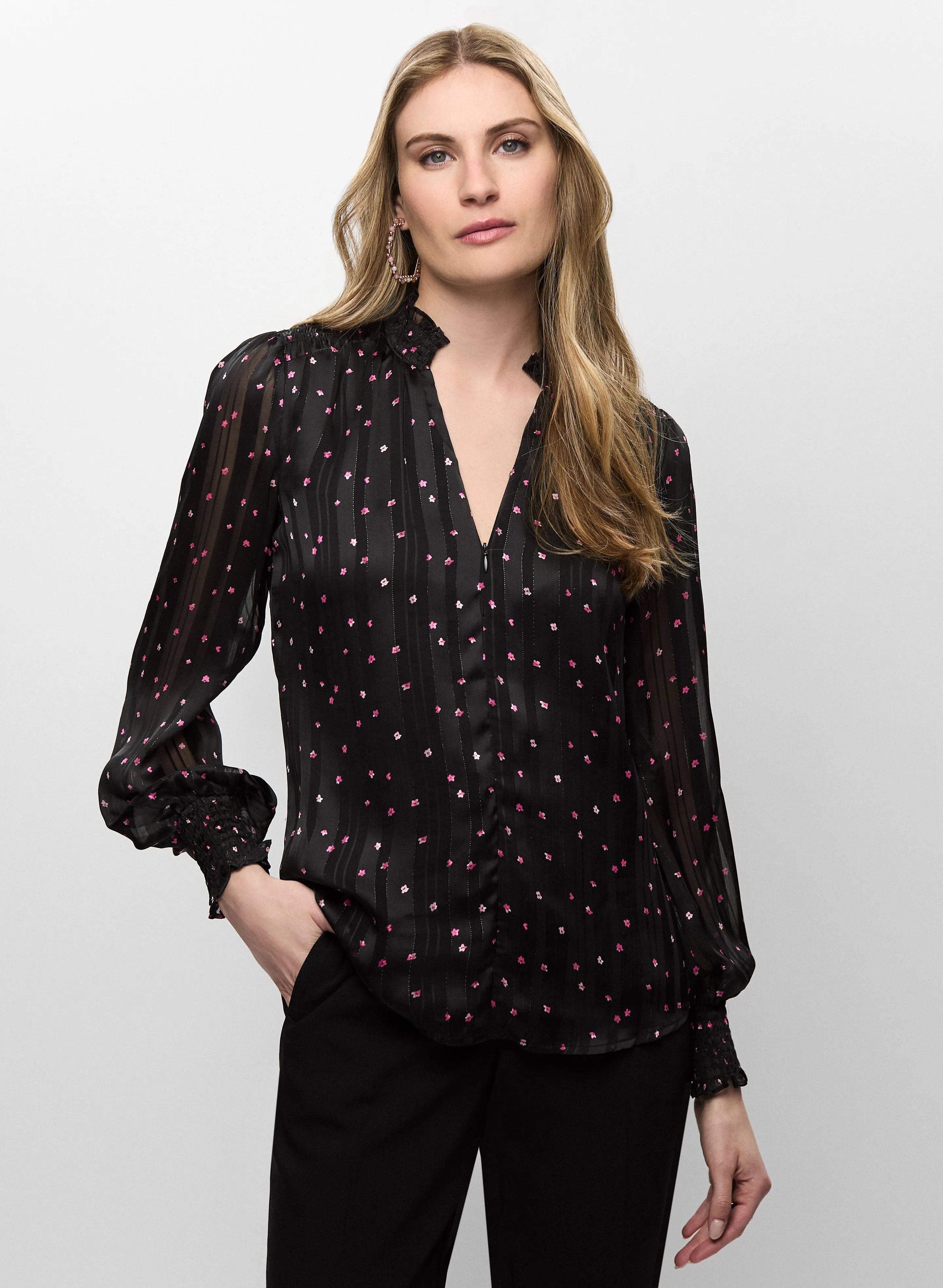 Long Sleeve Mock Neck Top sold by Melanie Lyne