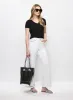 V-Neck T-Shirt & Wide Leg Jeans sold by Melanie Lyne