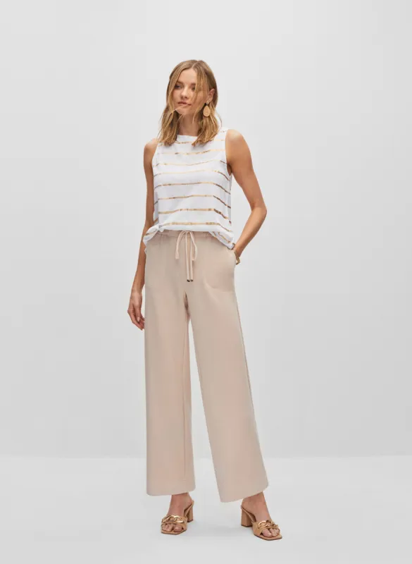 Wide Leg Culotte Pants sold by Melanie Lyne