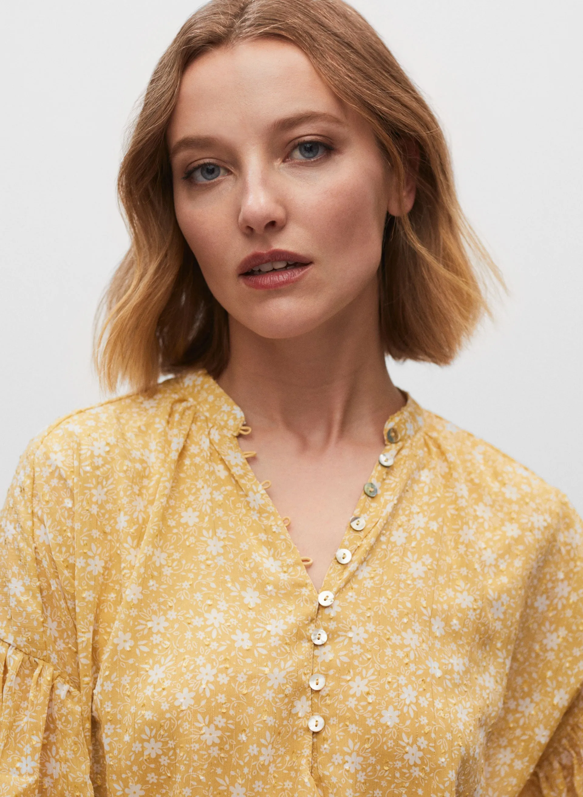 3/4 Sleeve Floral Print Top sold by Melanie Lyne product image thumbnail 2