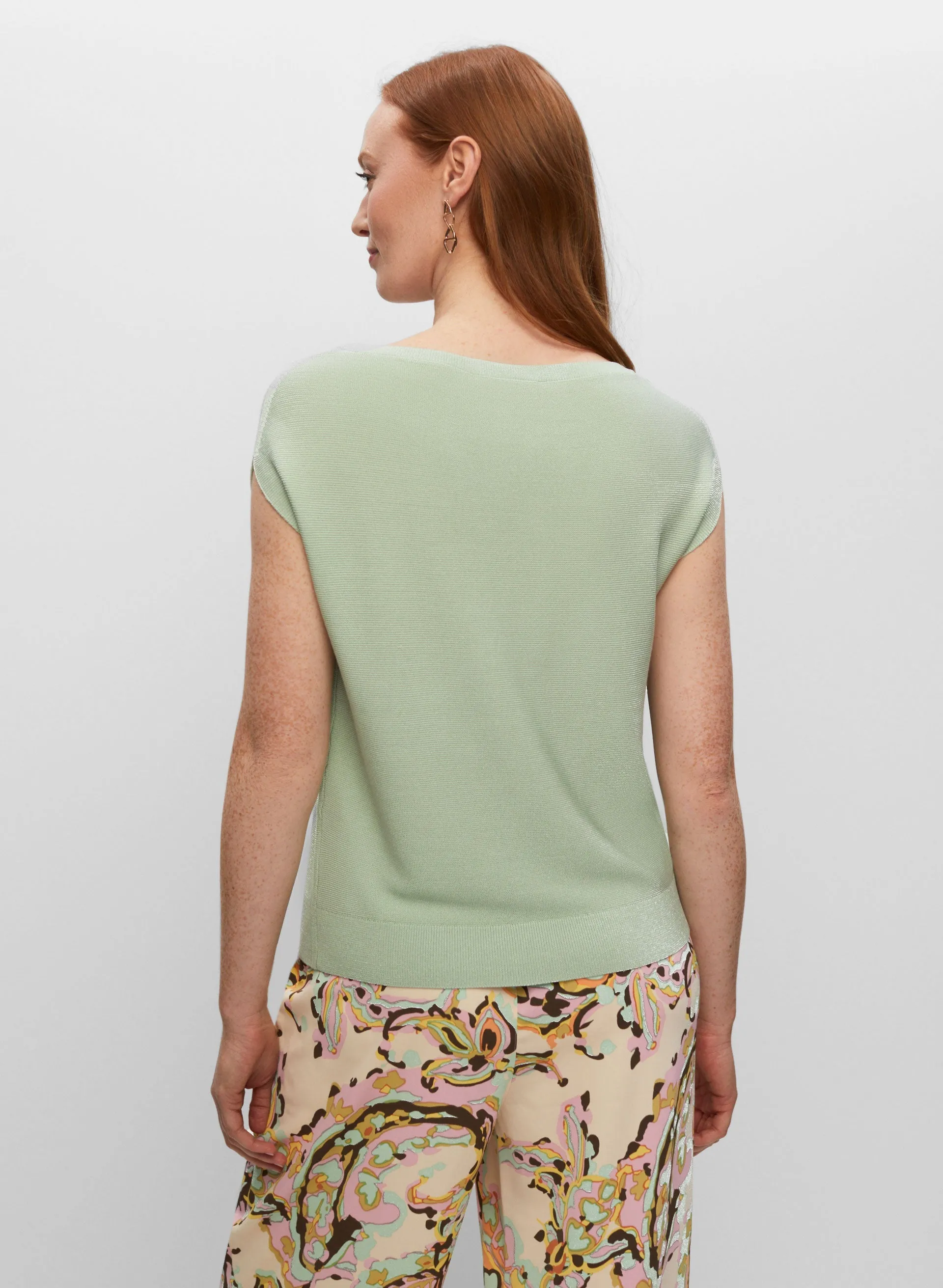 Cap Sleeve Sweater sold by Melanie Lyne product image thumbnail 4