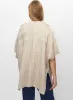 Joseph Ribkoff - Faux Fur Detail Mixed Knit Cardigan sold by Melanie Lyne