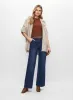 Joseph Ribkoff - Faux Fur Detail Mixed Knit Cardigan sold by Melanie Lyne