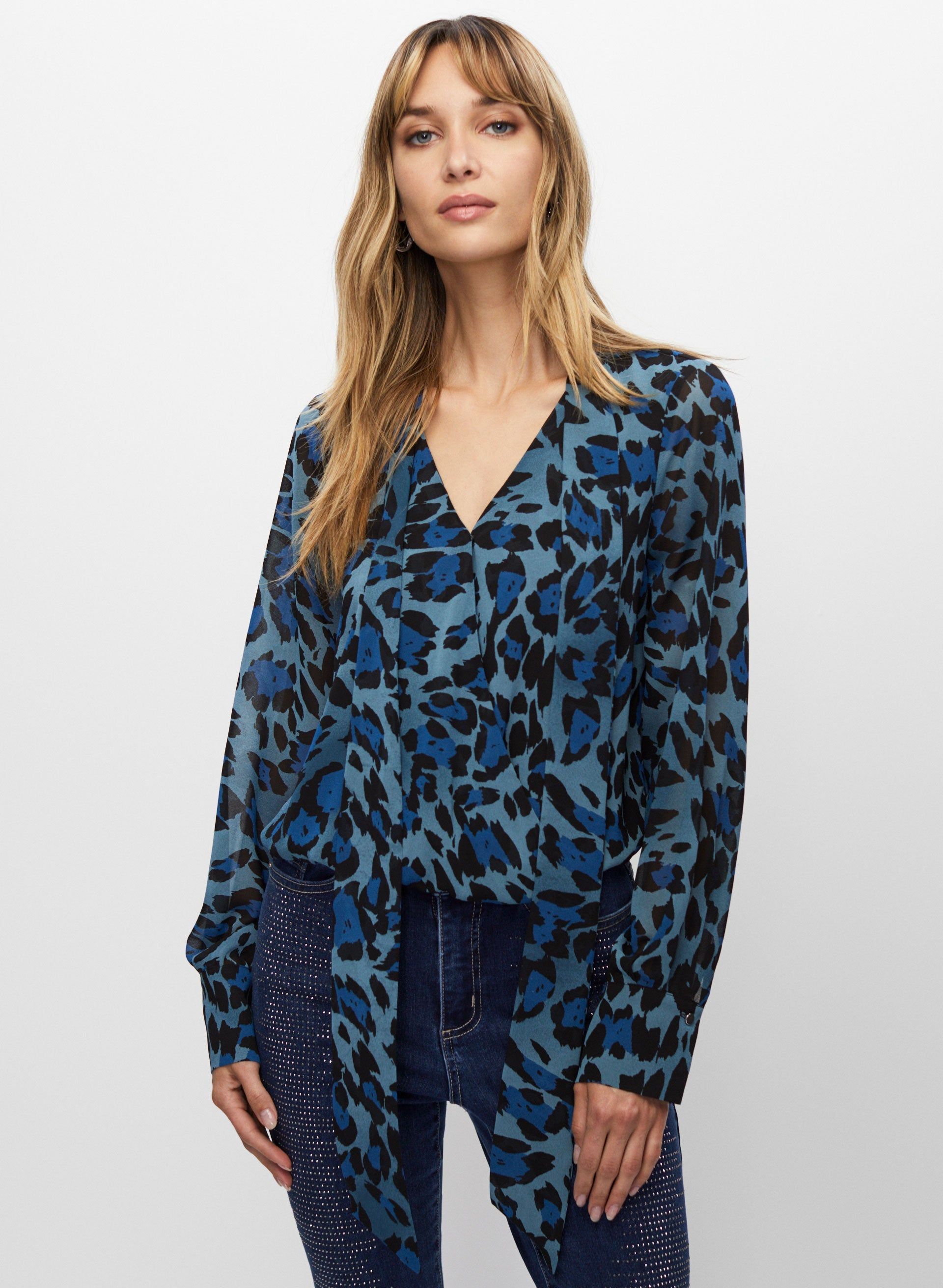 Leopard Print Blouse sold by Melanie Lyne
