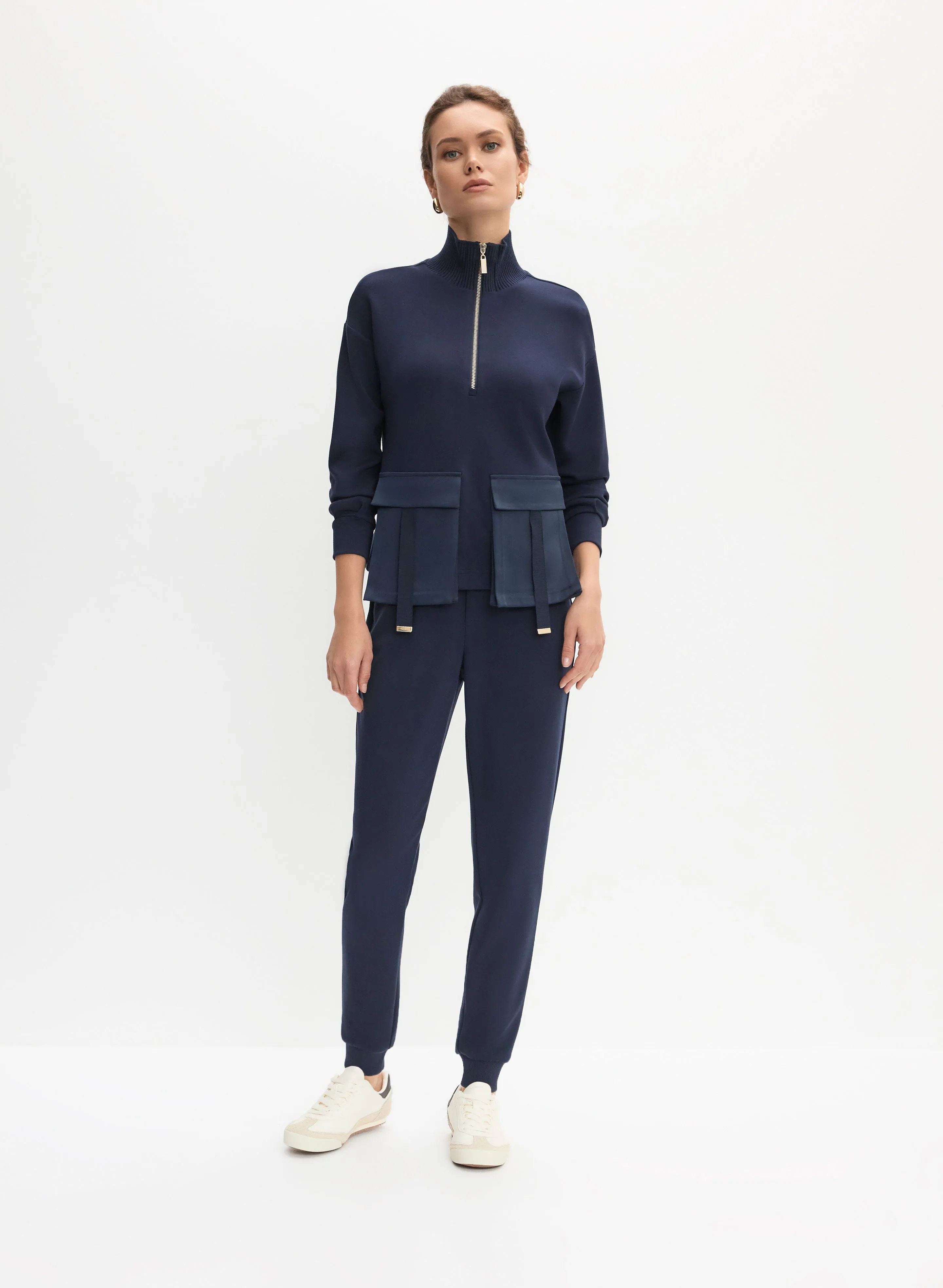 Front Pocket Zip Sweater & Pull-On Pants sold by Melanie Lyne