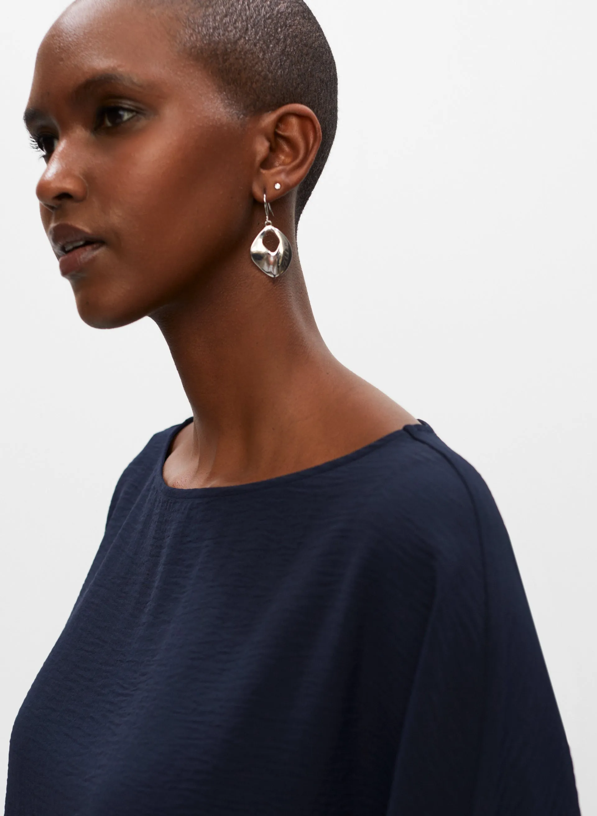 Lace Trim Wide Sleeve Blouse sold by Melanie Lyne product image thumbnail 5